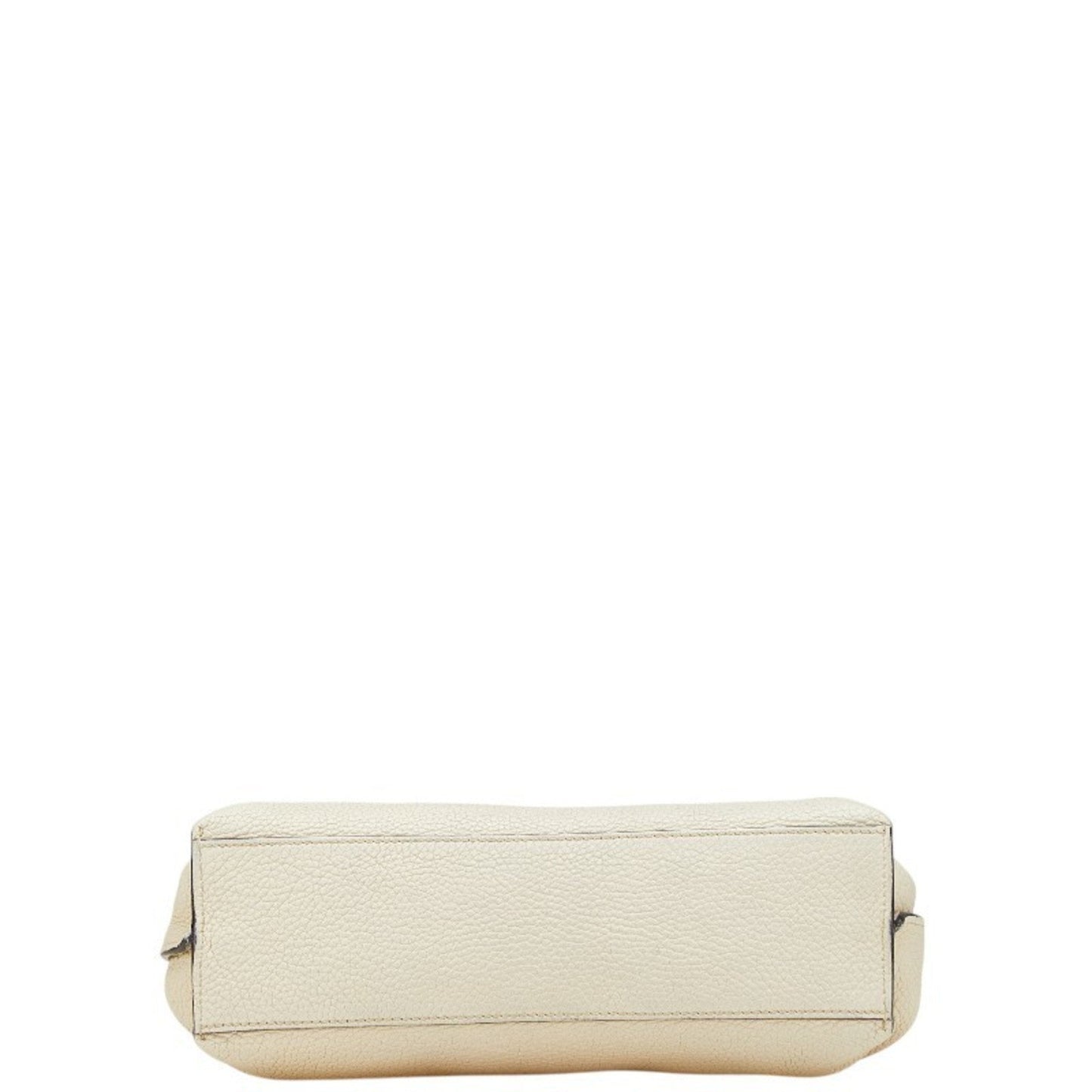 Gucci White Leather Handbag Shoulder Bag ( )