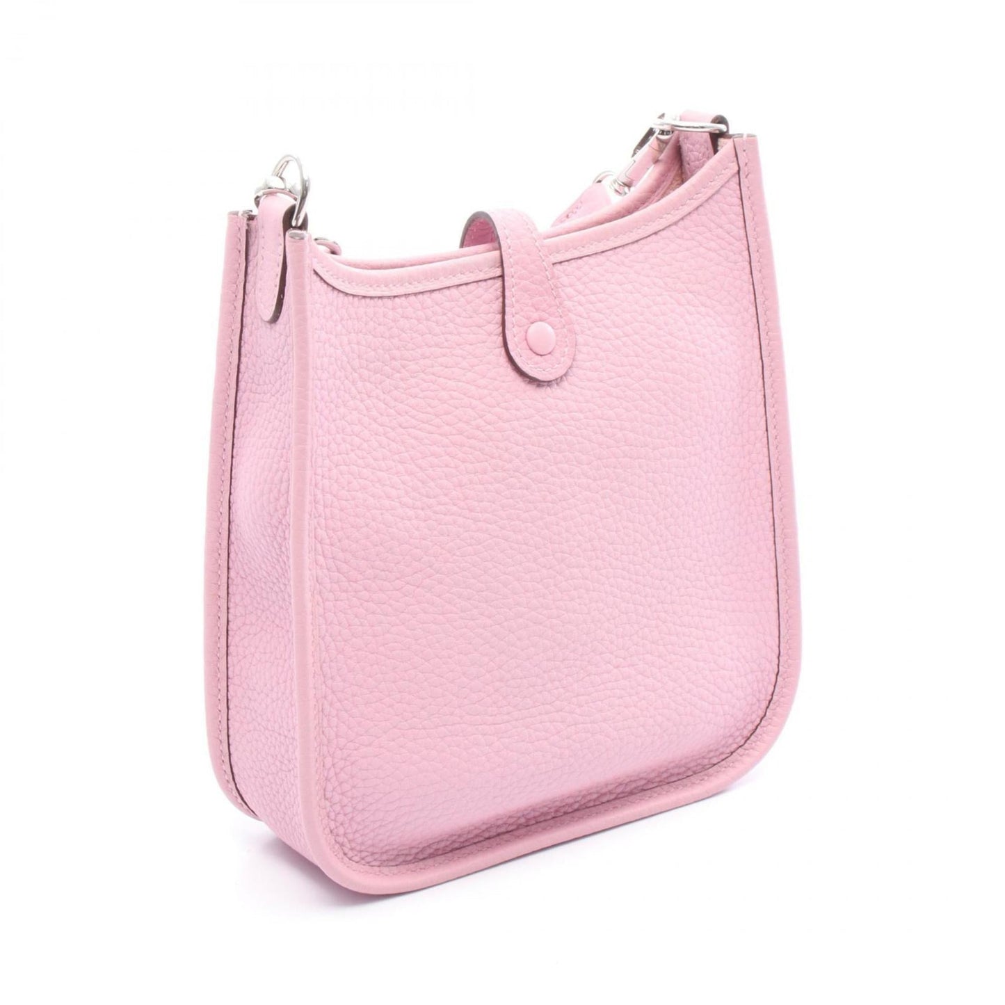 Hermes Pink Taurillon Clemence Leather Shoulder Bag ( )