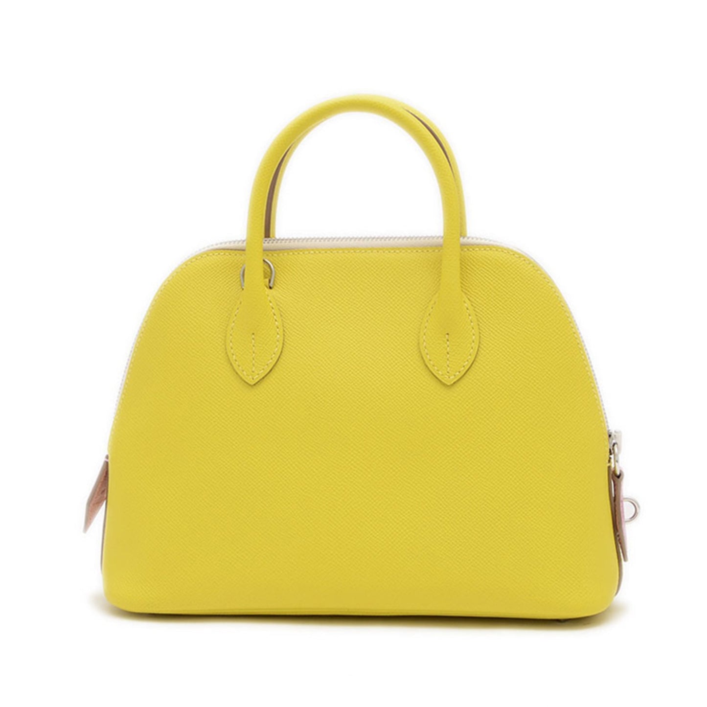 Hermes Lime Yellow Epsom Leather Handbag ( )