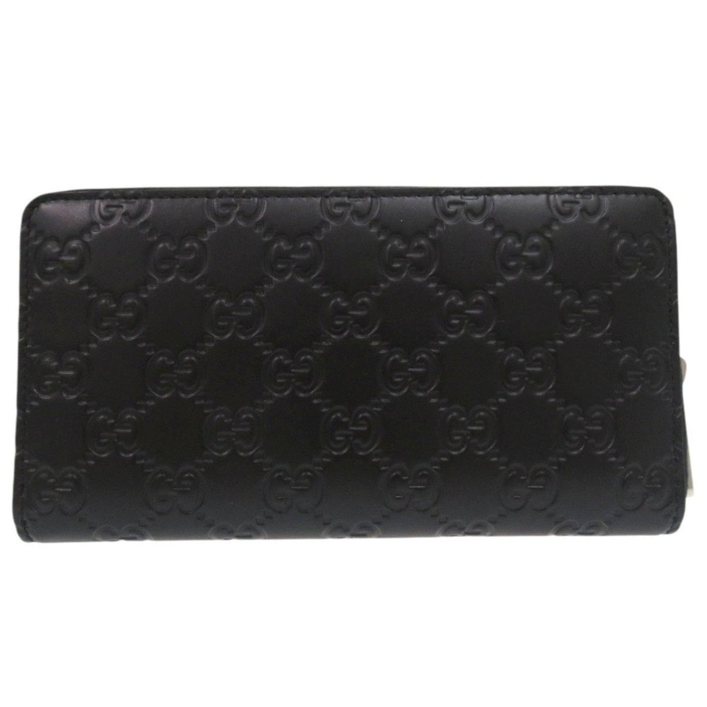 Gucci Black Leather Long Wallet (Bi-Fold) ( )