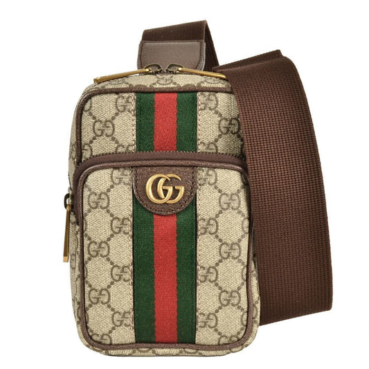 Gucci Beige Gg Supreme Shoulder Bag Sling Bag ( )