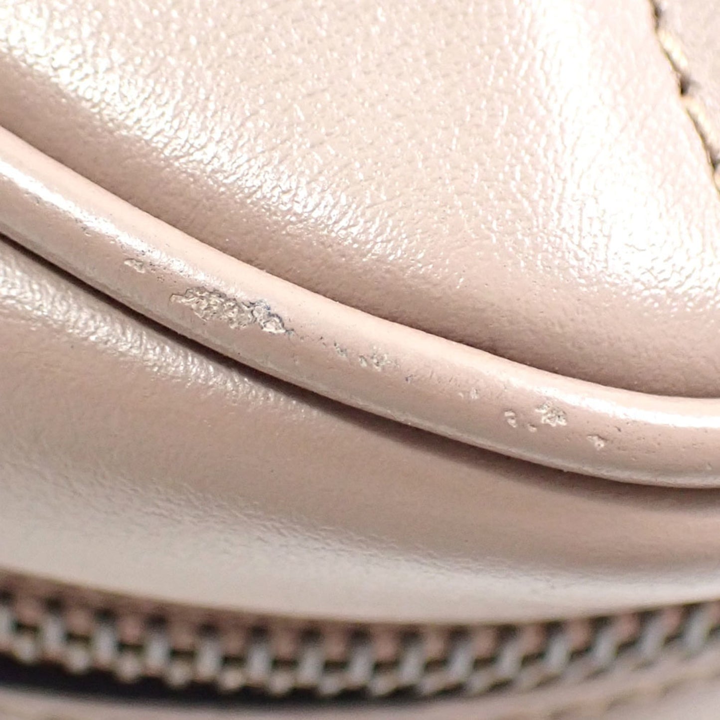 Gucci Beige Quilting Leather Shoulder Bag ( )
