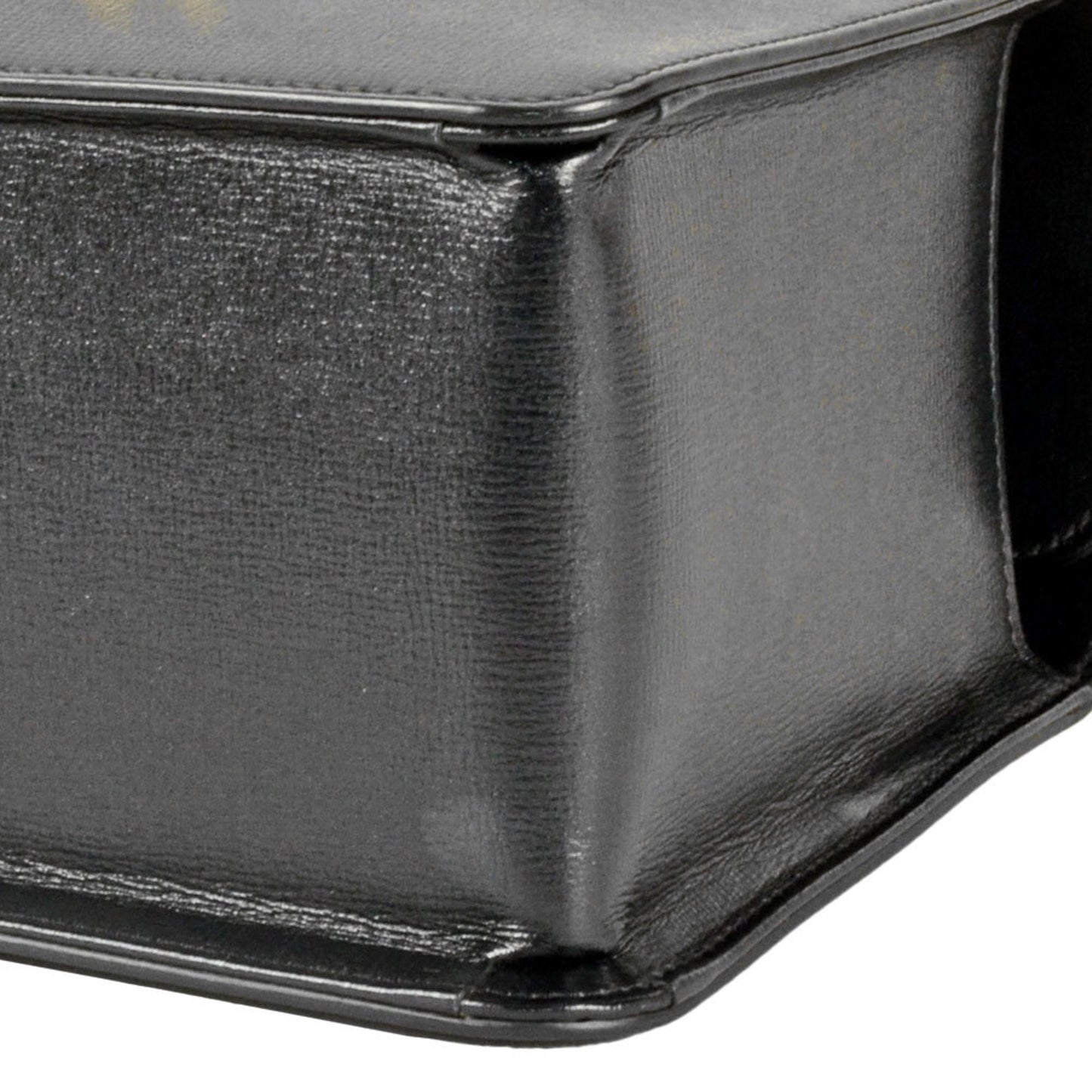 Gucci Black Leather Handbag ( )