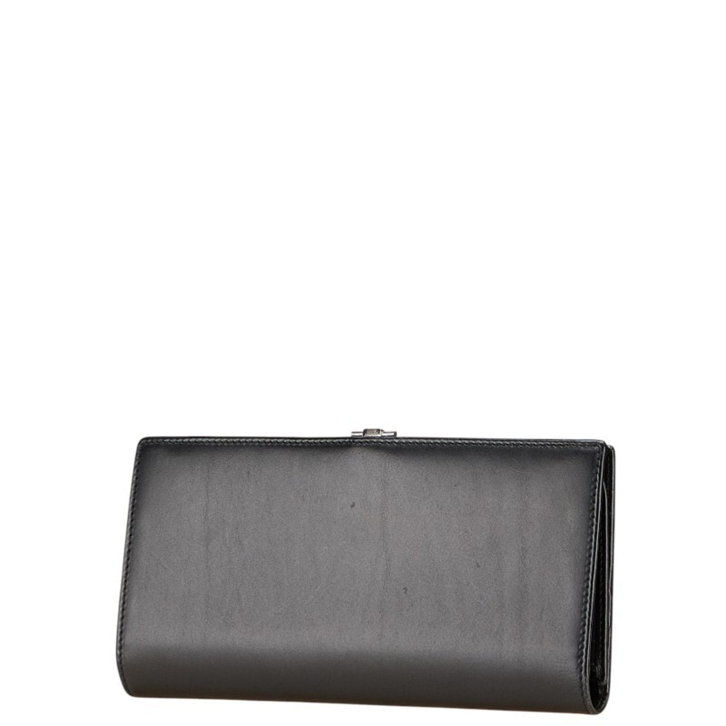 Gucci Black Leather Long Wallet (Bi-Fold) ( )