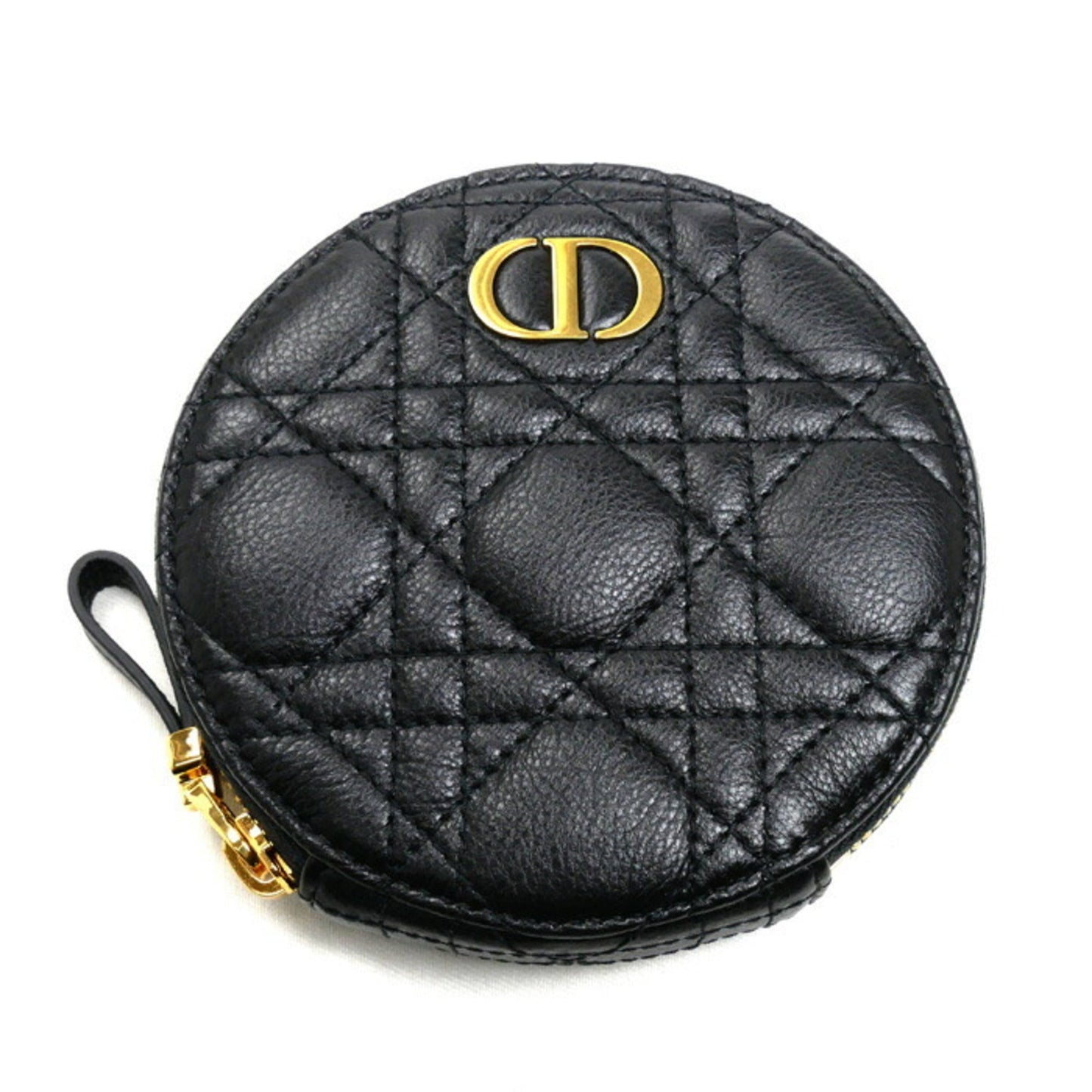 Christian Dior Black Leather Shoulder Bag ()