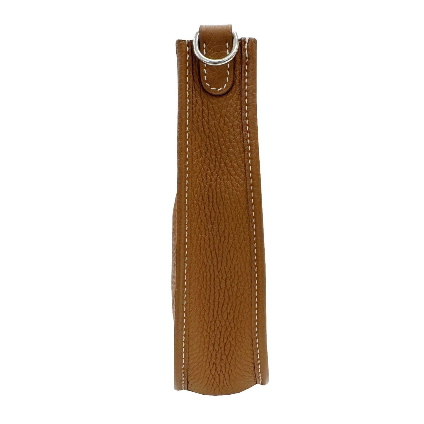 Hermes Gold Taurillon Clemence Leather Shoulder Bag ( )