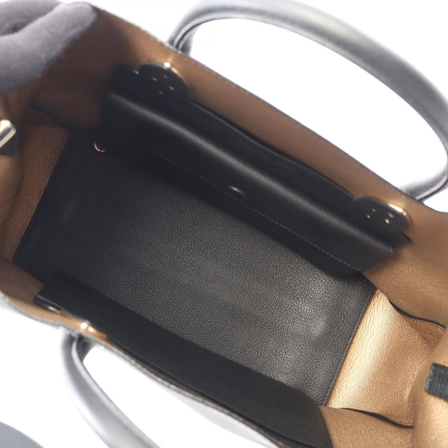Christian Dior Black Leather Handbag ()