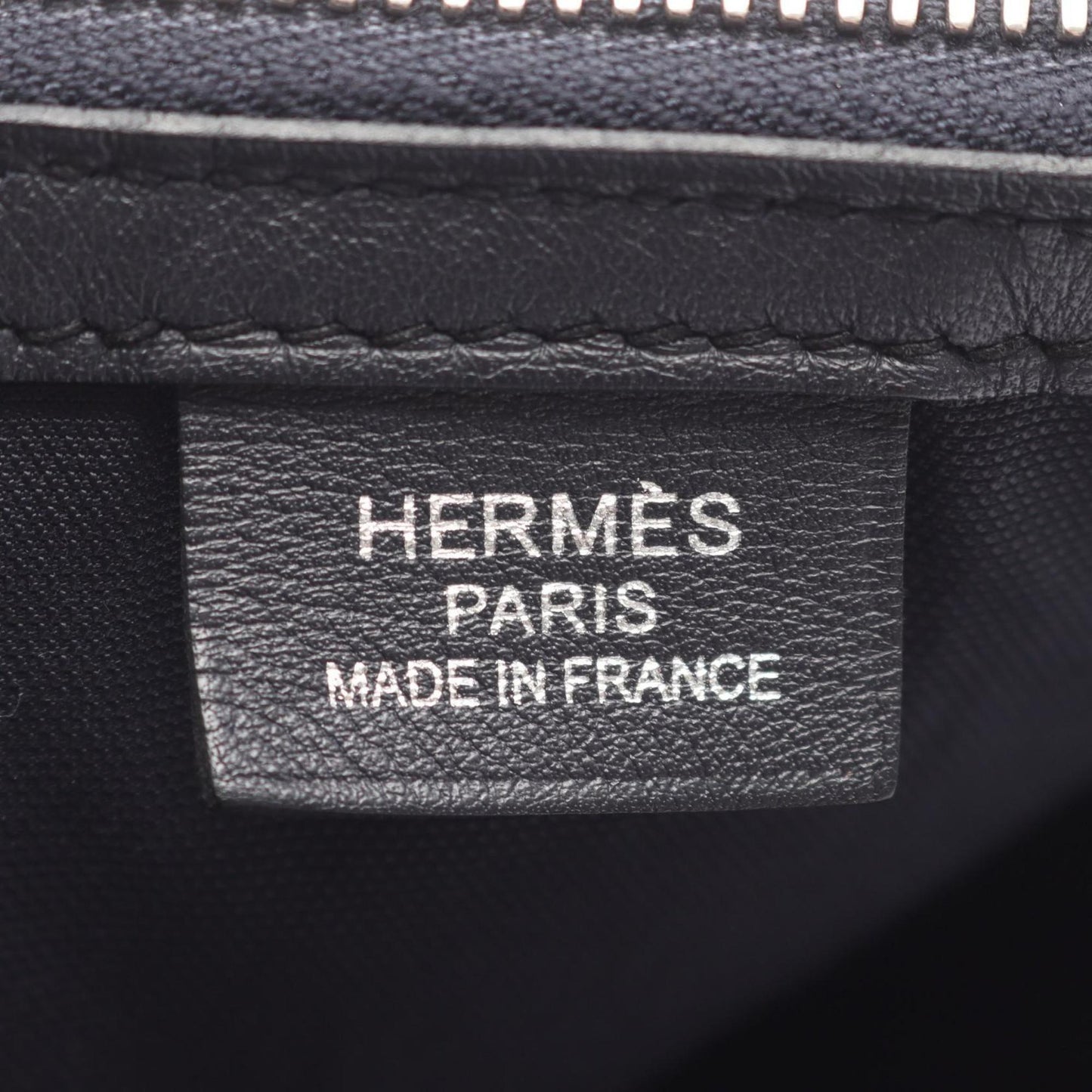 Hermes Navy Evercalf Leather Leather Shoulder Bag ( )