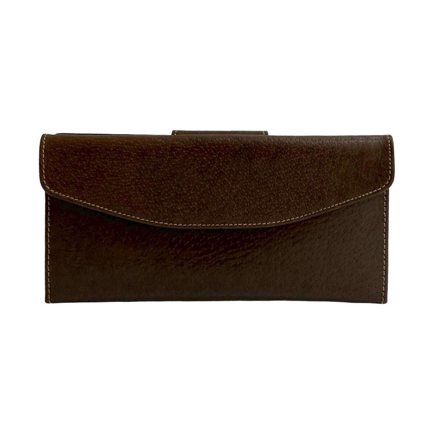 Gucci Brown Leather Long Wallet (Bi-Fold) ( )