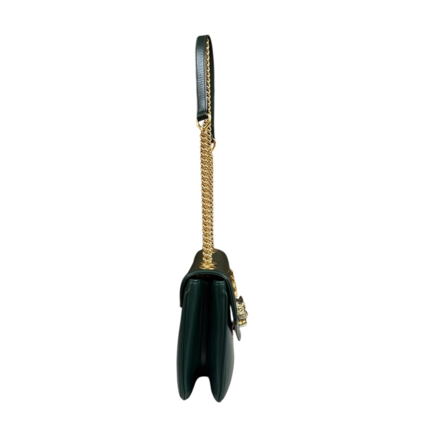 Gucci Green Leather Shoulder Bag ( )