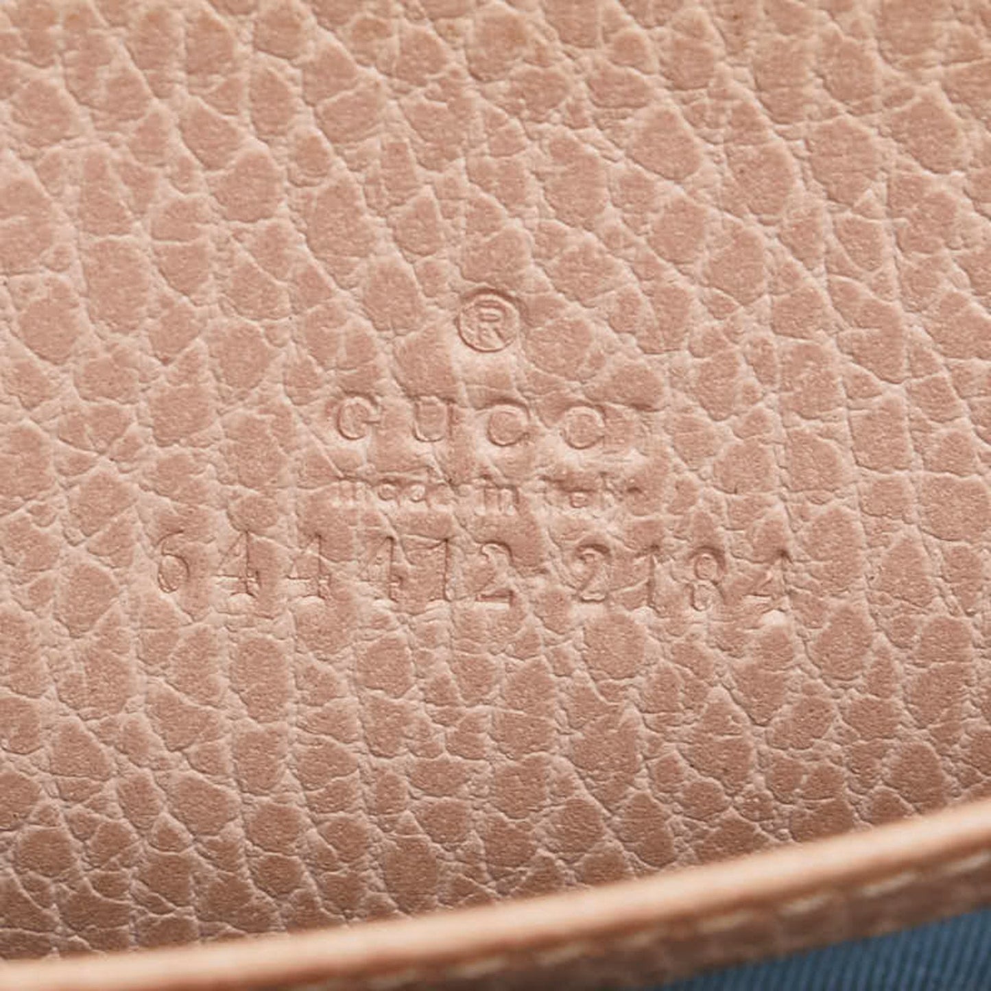 Gucci Pink Leather Coin Purse/Coin Case ( )