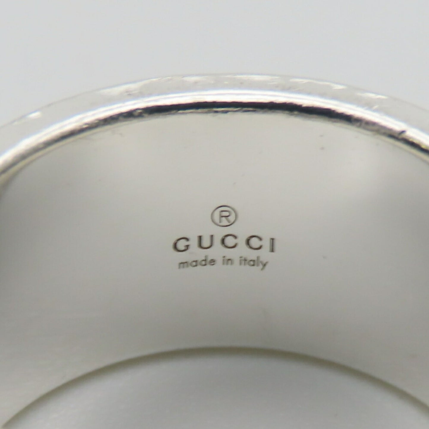 Gucci Silver Silver 925 Band Ring ( )