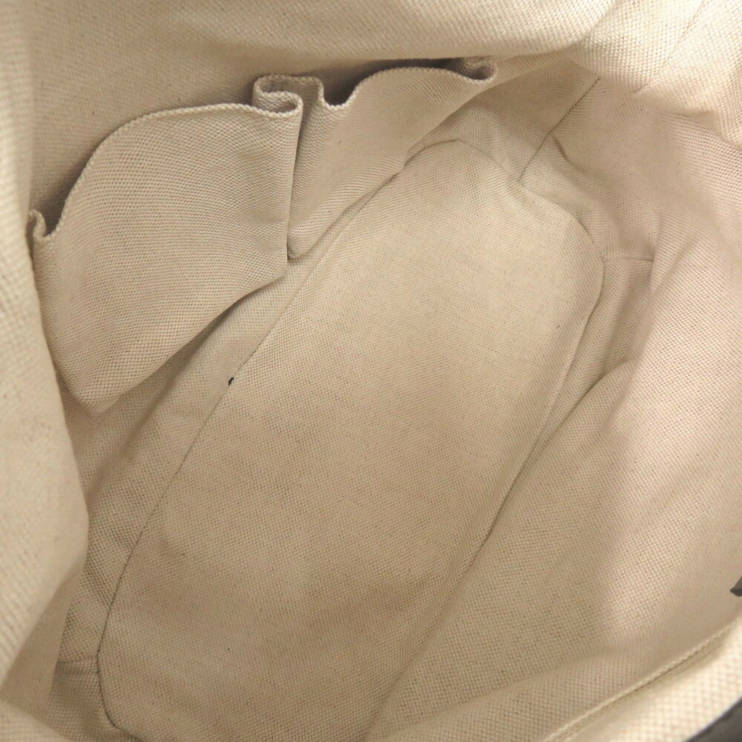 Gucci Beige Black Gg Canvas Leather Handbag ( )