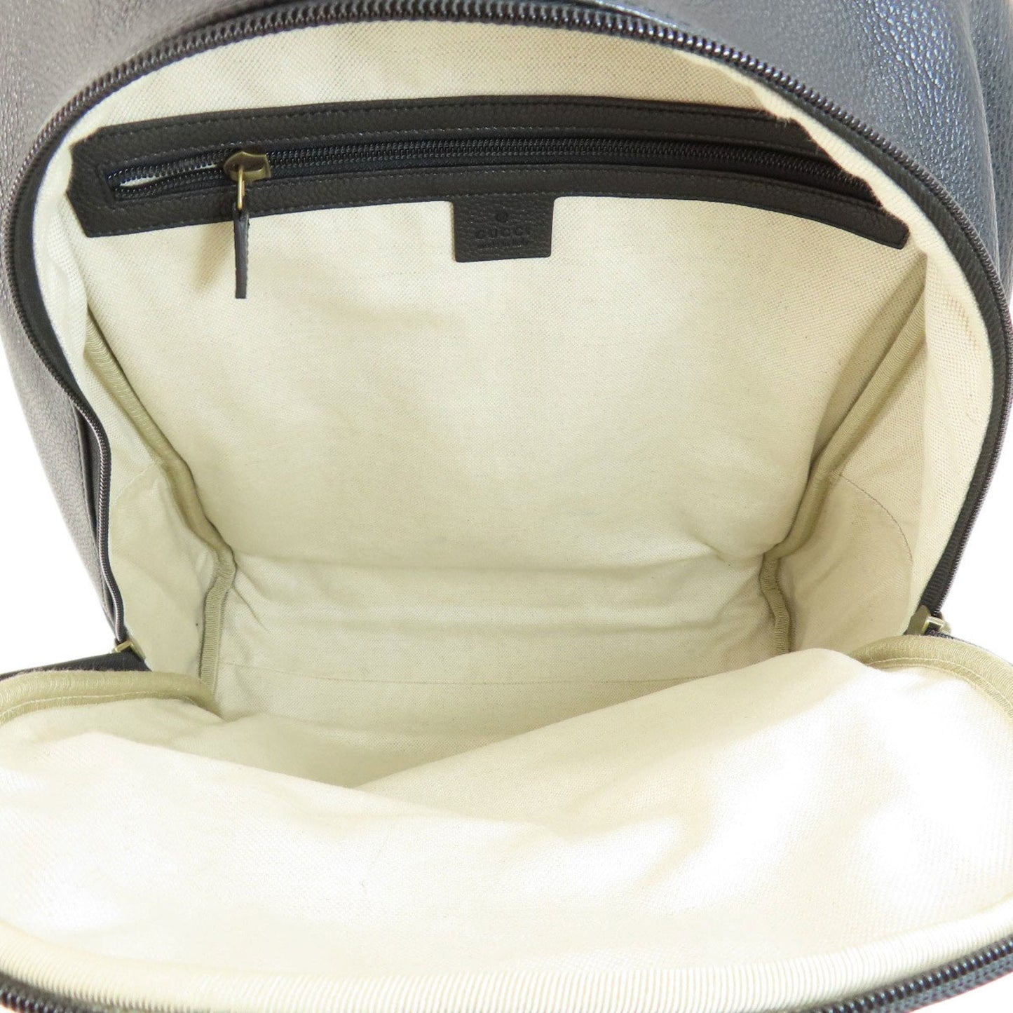 Gucci Black Leather Backpack ( )