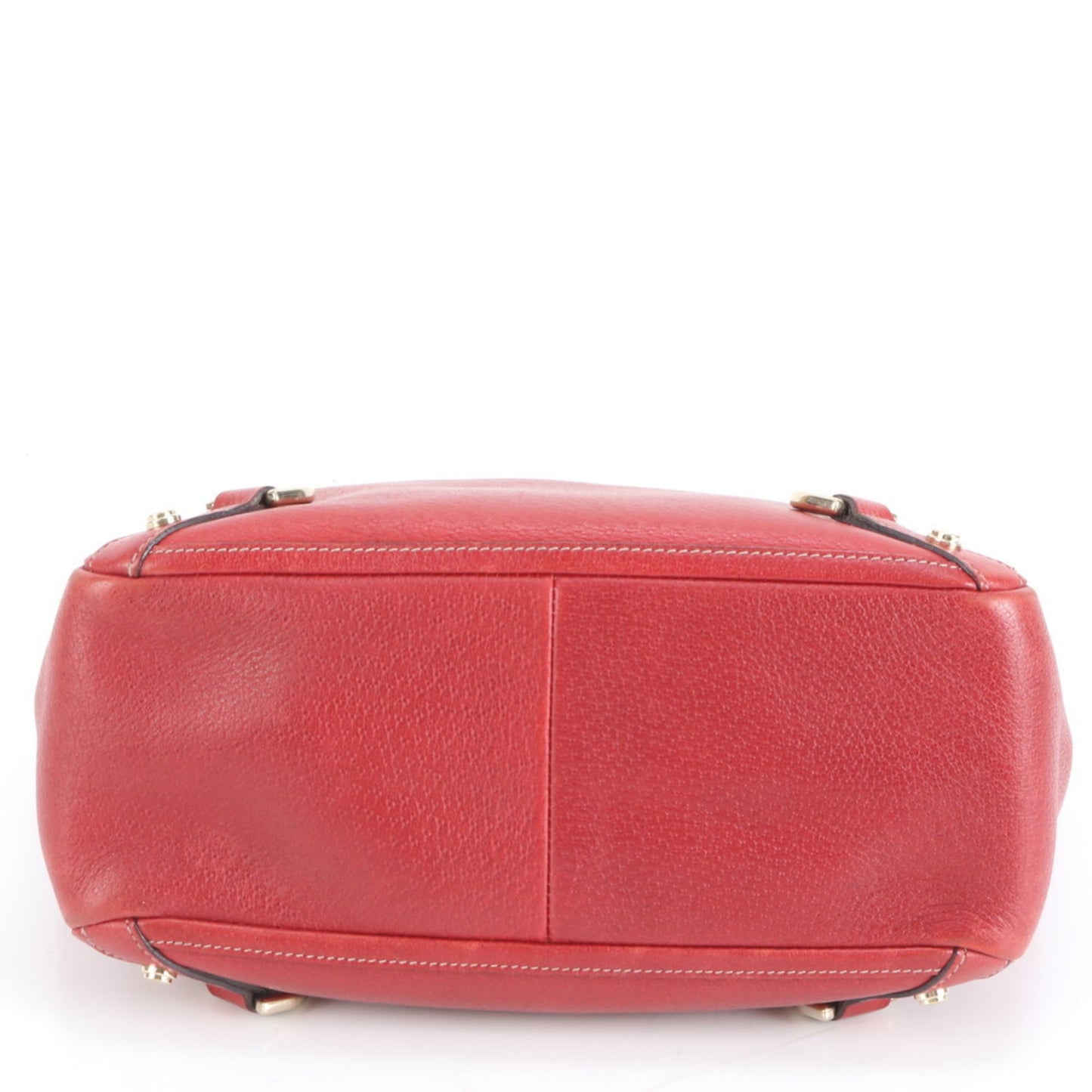 Gucci Red Color Leather Handbag ( )