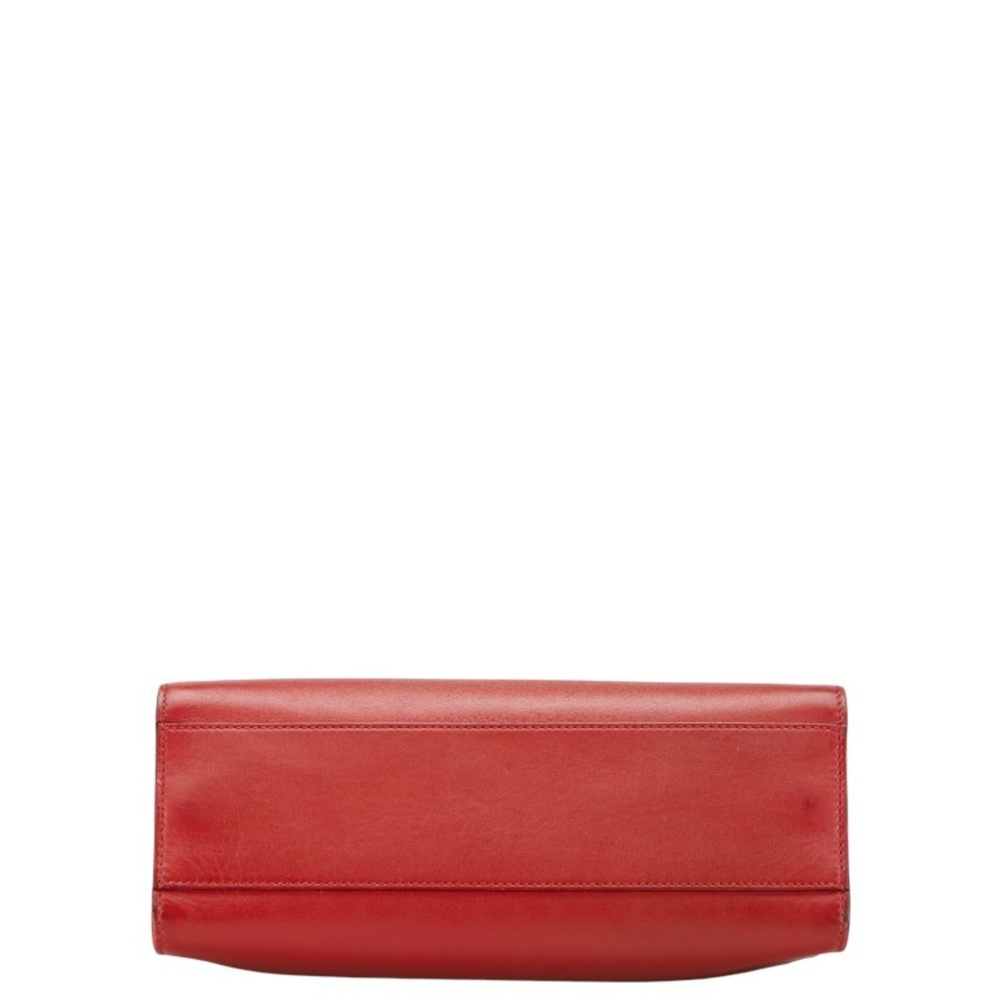 Gucci Red Color Leather Handbag Shoulder Bag ( )