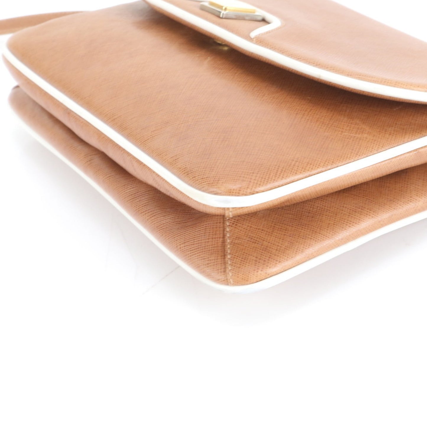 Gucci Brown Leather Shoulder Bag ( )