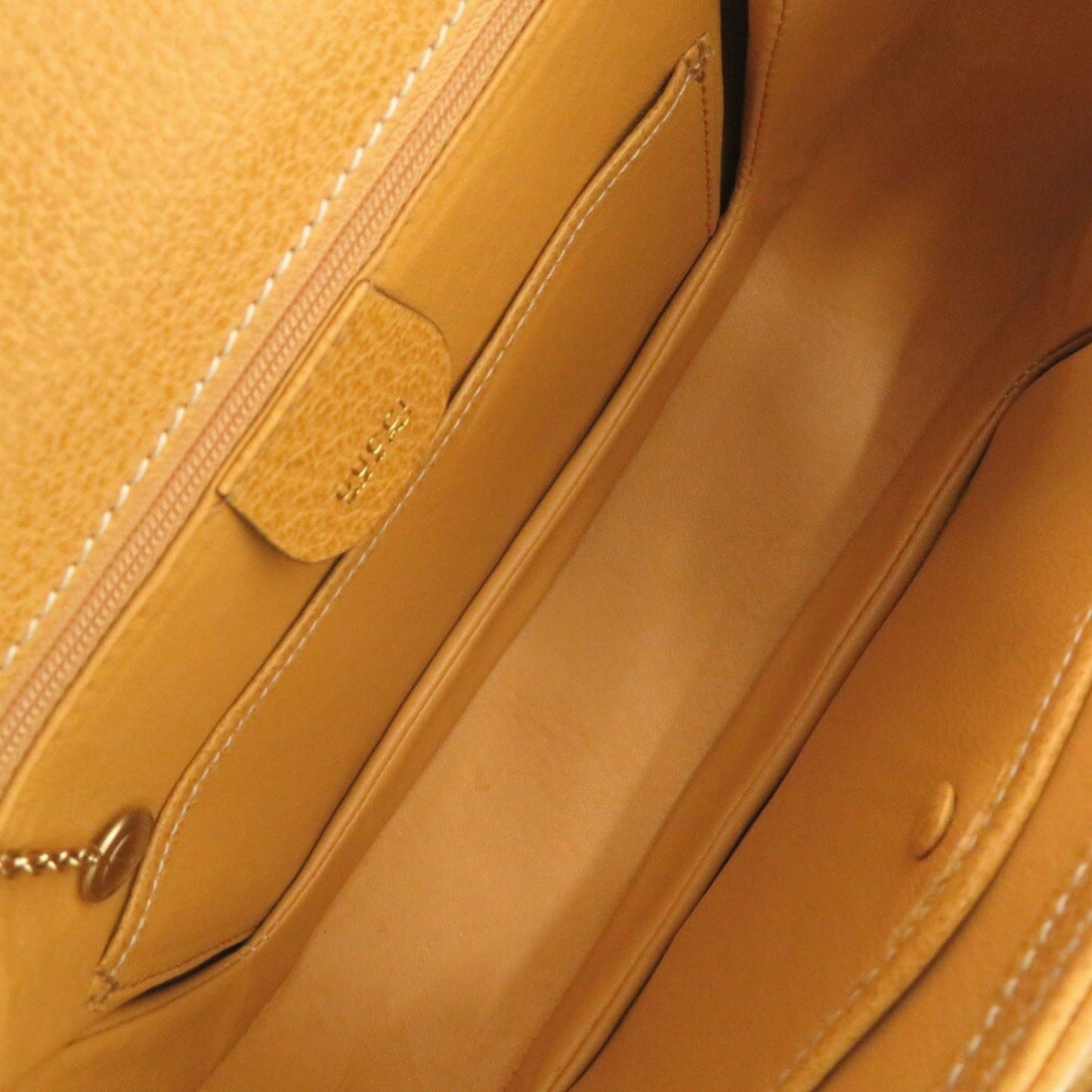 Gucci Yellow Leather Handbag ( )