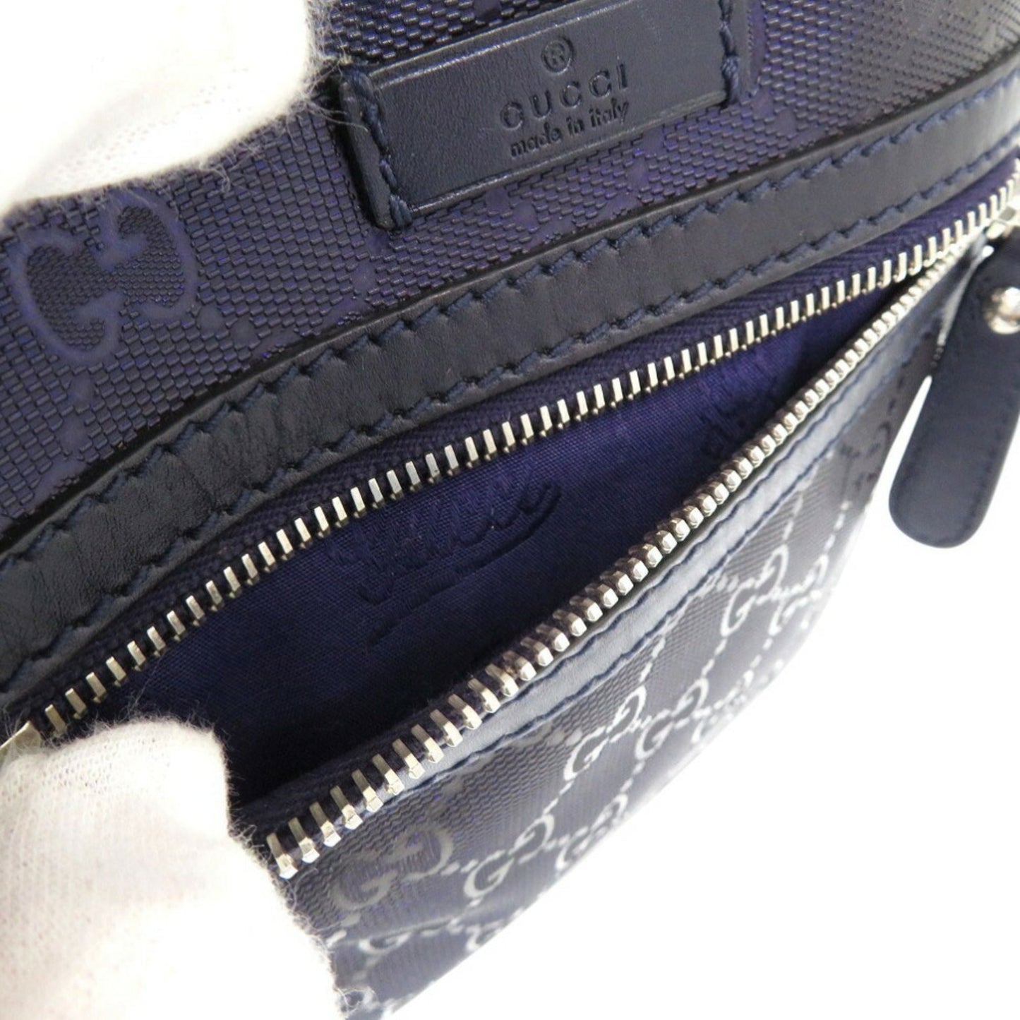 Gucci Purple Pvc Shoulder Bag ( )
