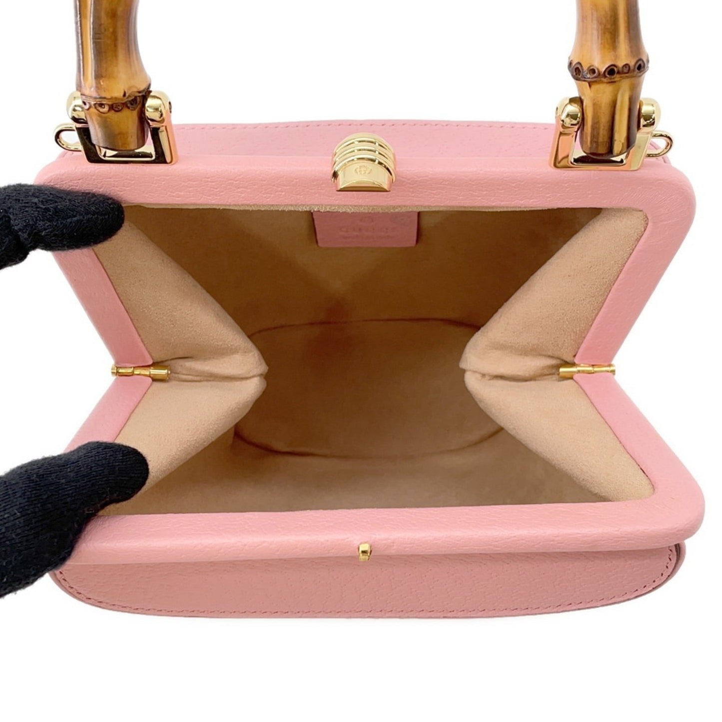 Gucci Pink Leather Handbag ( )
