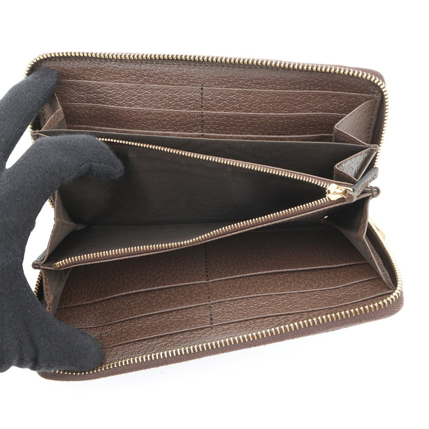 Gucci Beige Gg Canvas Long Wallet (Bi-Fold) ( )