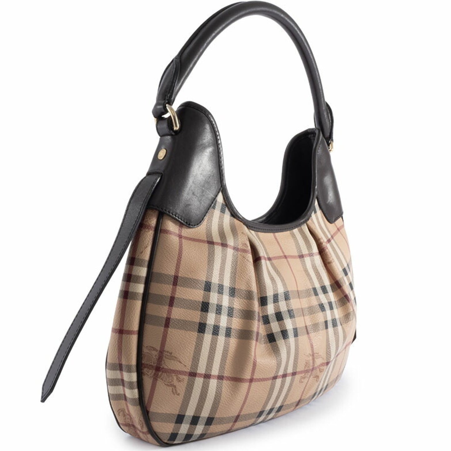 Burberry Beige Pvc Leather Shoulder Bag ( )