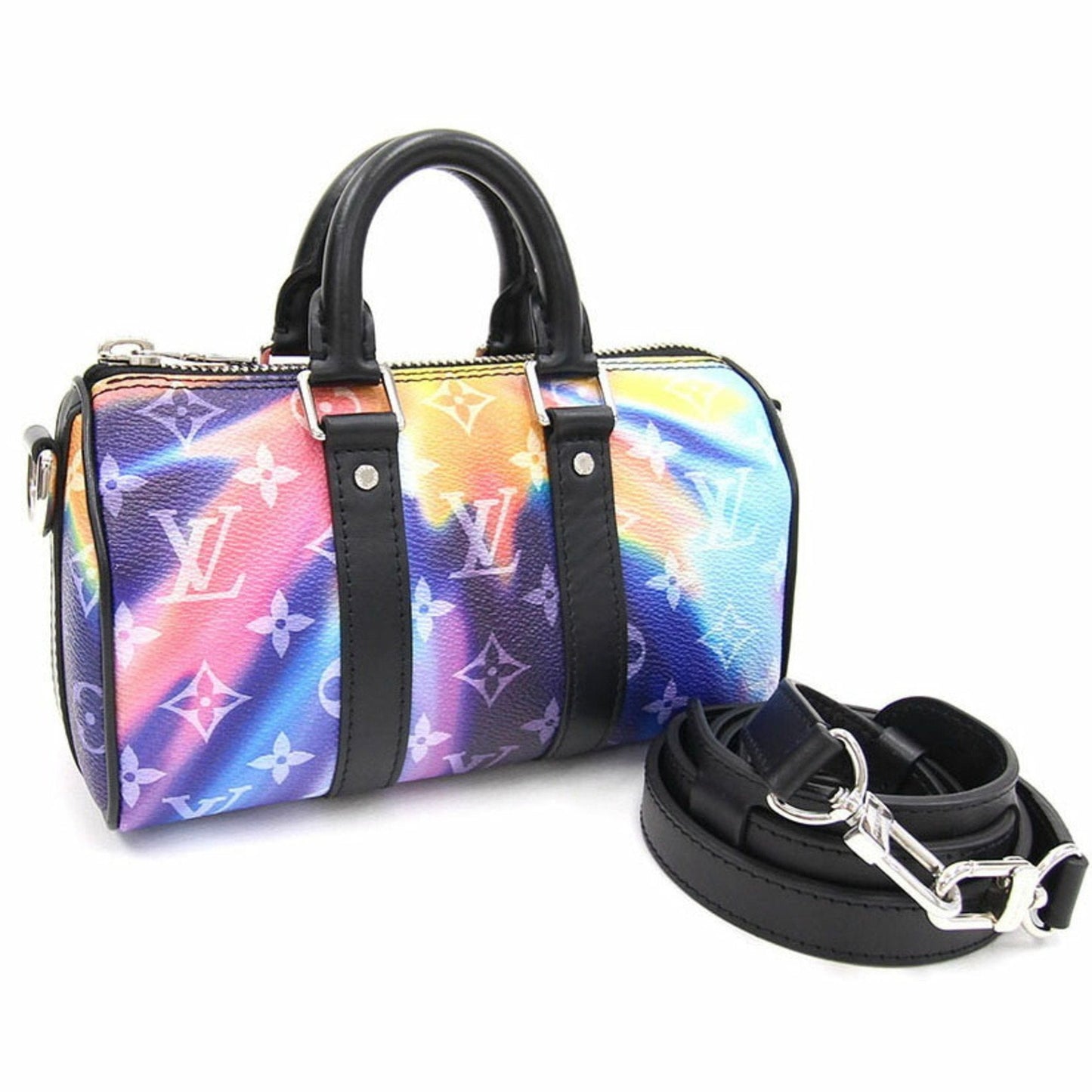 Louis Vuitton Handbag Monogram Sunset Keepall XS Shoulder Bag Mini Boston Rainbow Small Men's LOUIS VUITON