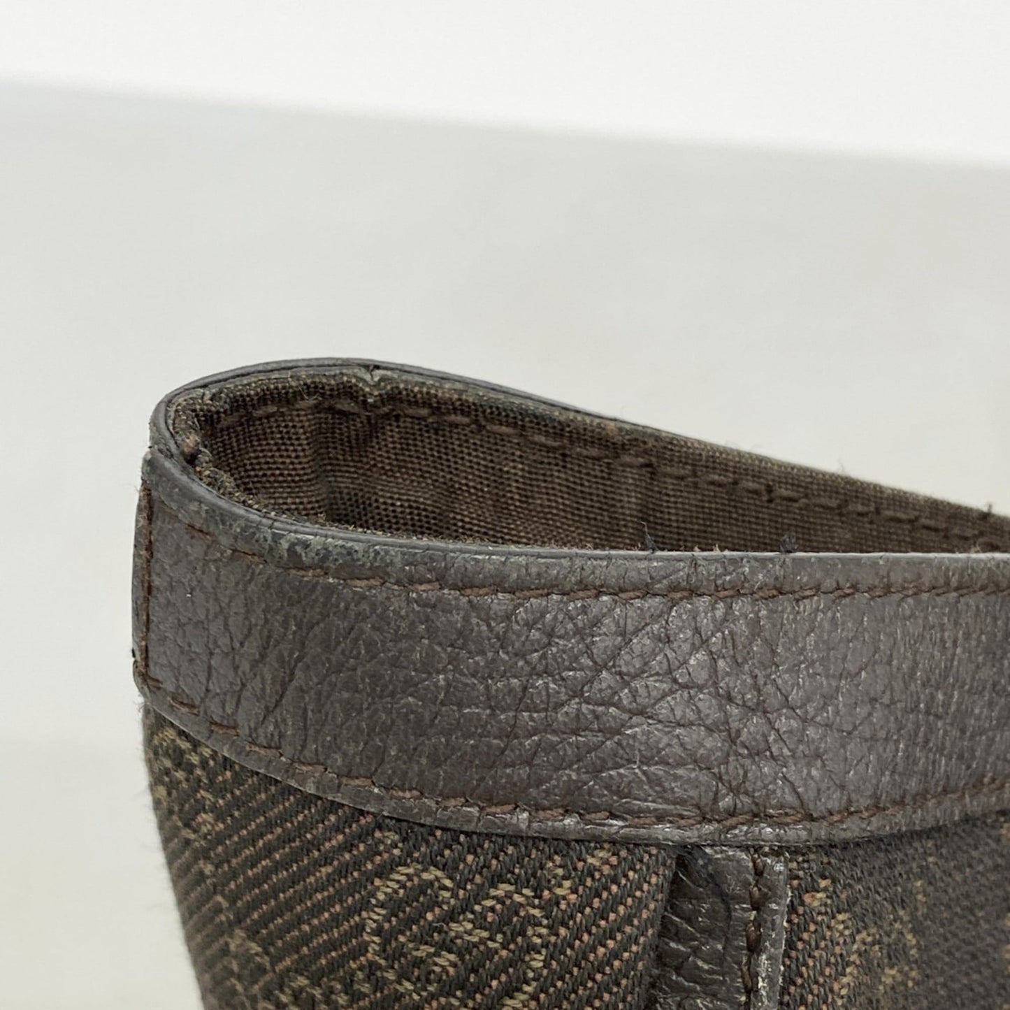 Gucci Brown Denim Tote Bag ( )