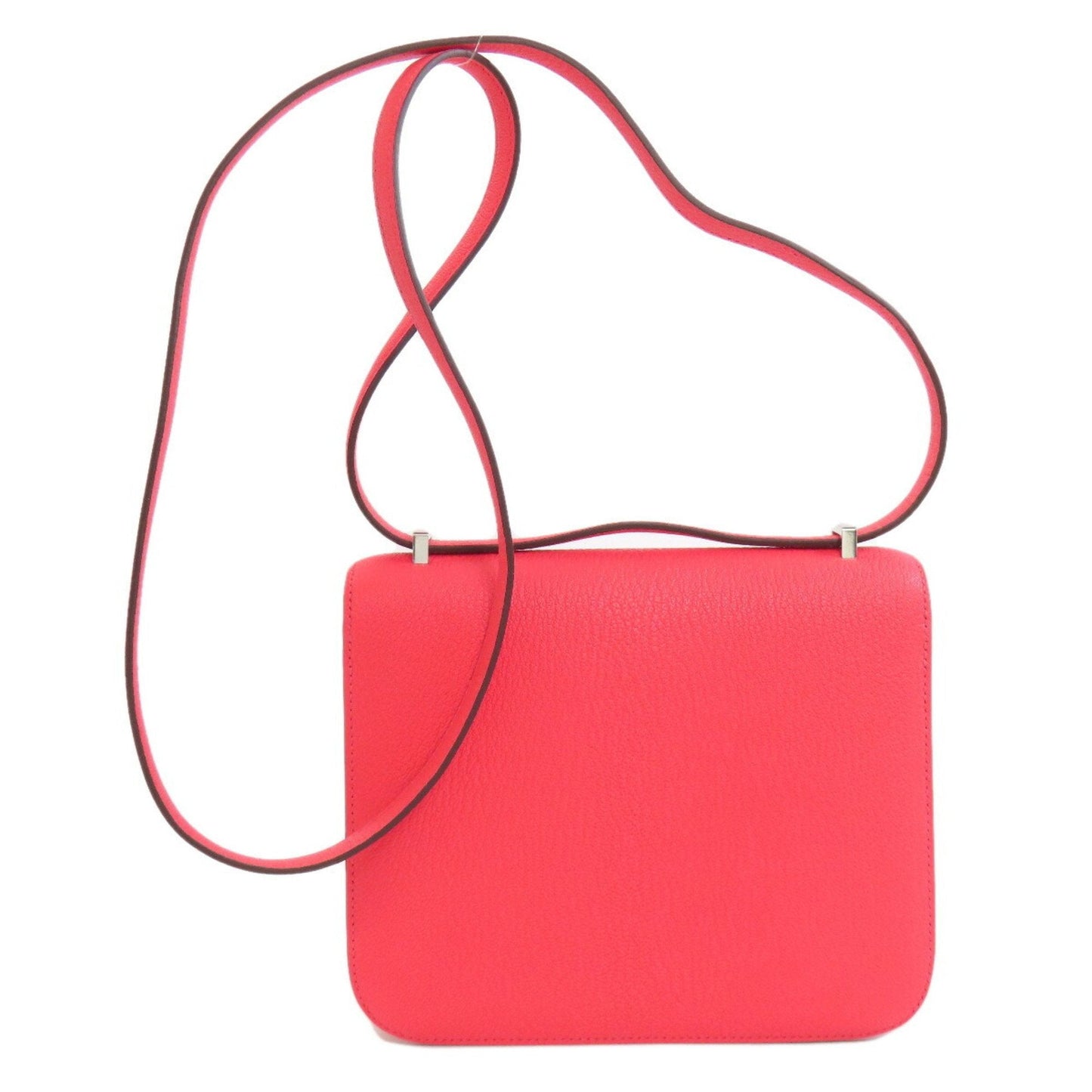 Hermes Pink Chevre Leather Shoulder Bag ( )