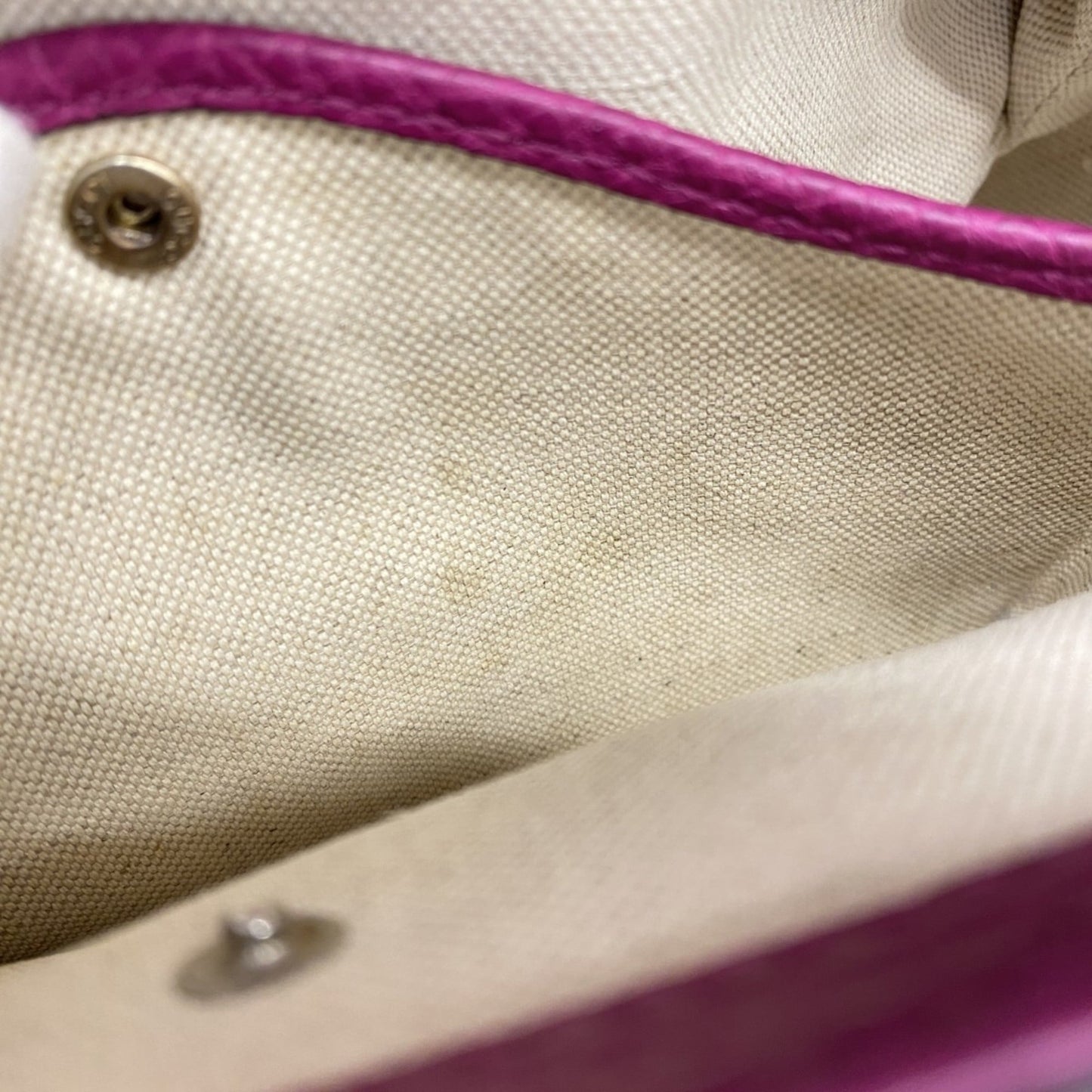 Gucci Purple Leather Handbag ( )