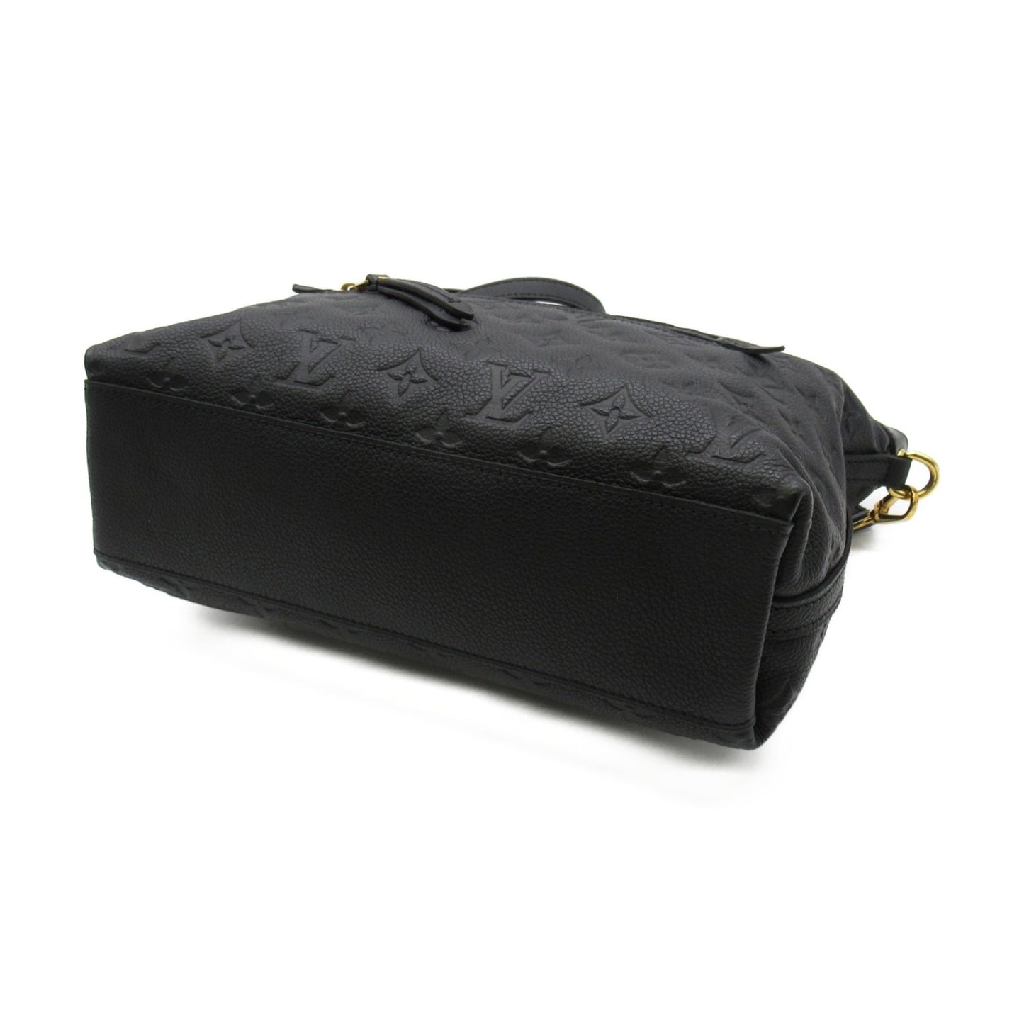 LOUIS VUITTON Bastille PM Shoulder Bag Black Black Monogram empreinte leather M41162