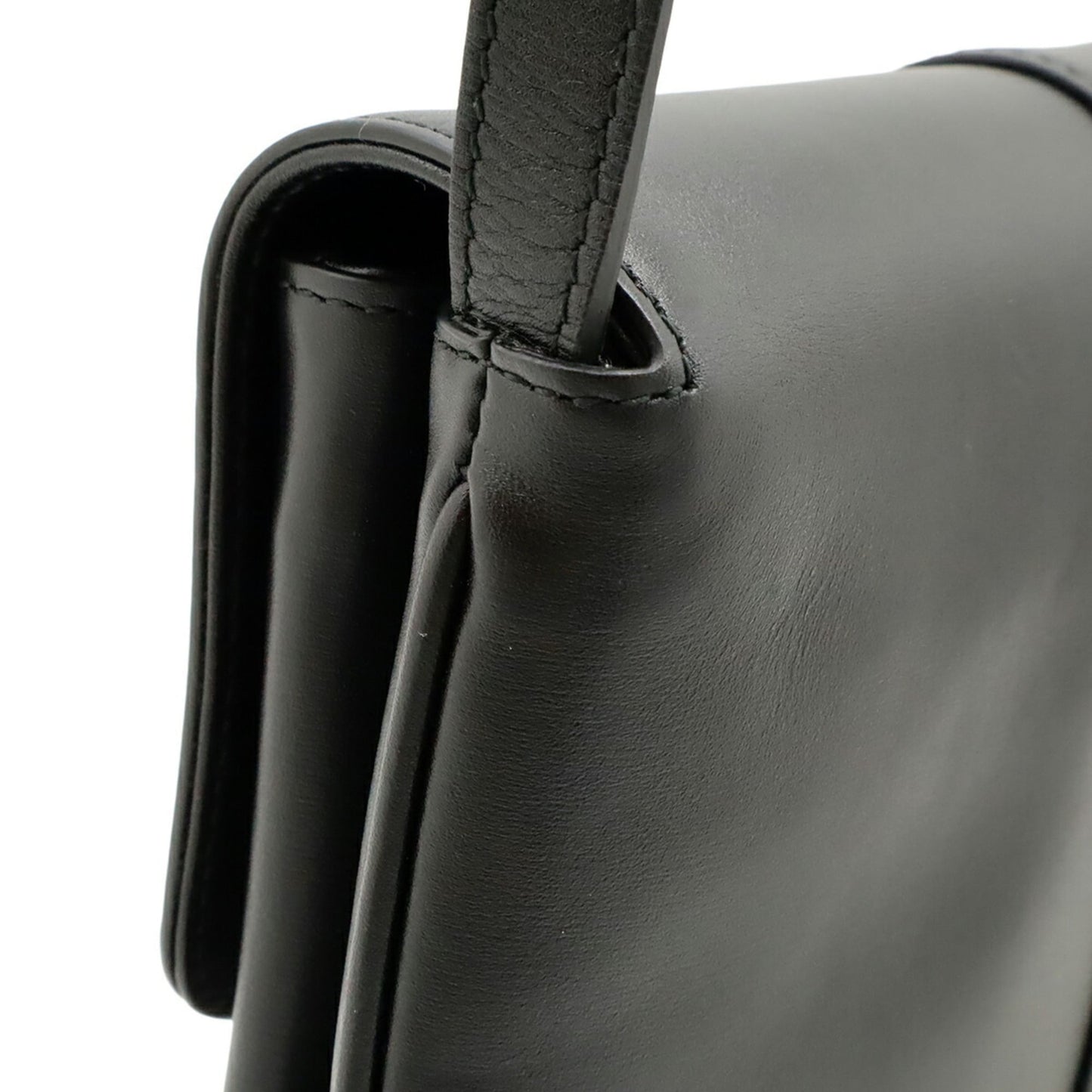 Gucci Gg Marmont Black Leather Pochette Shoulder Bag ( )