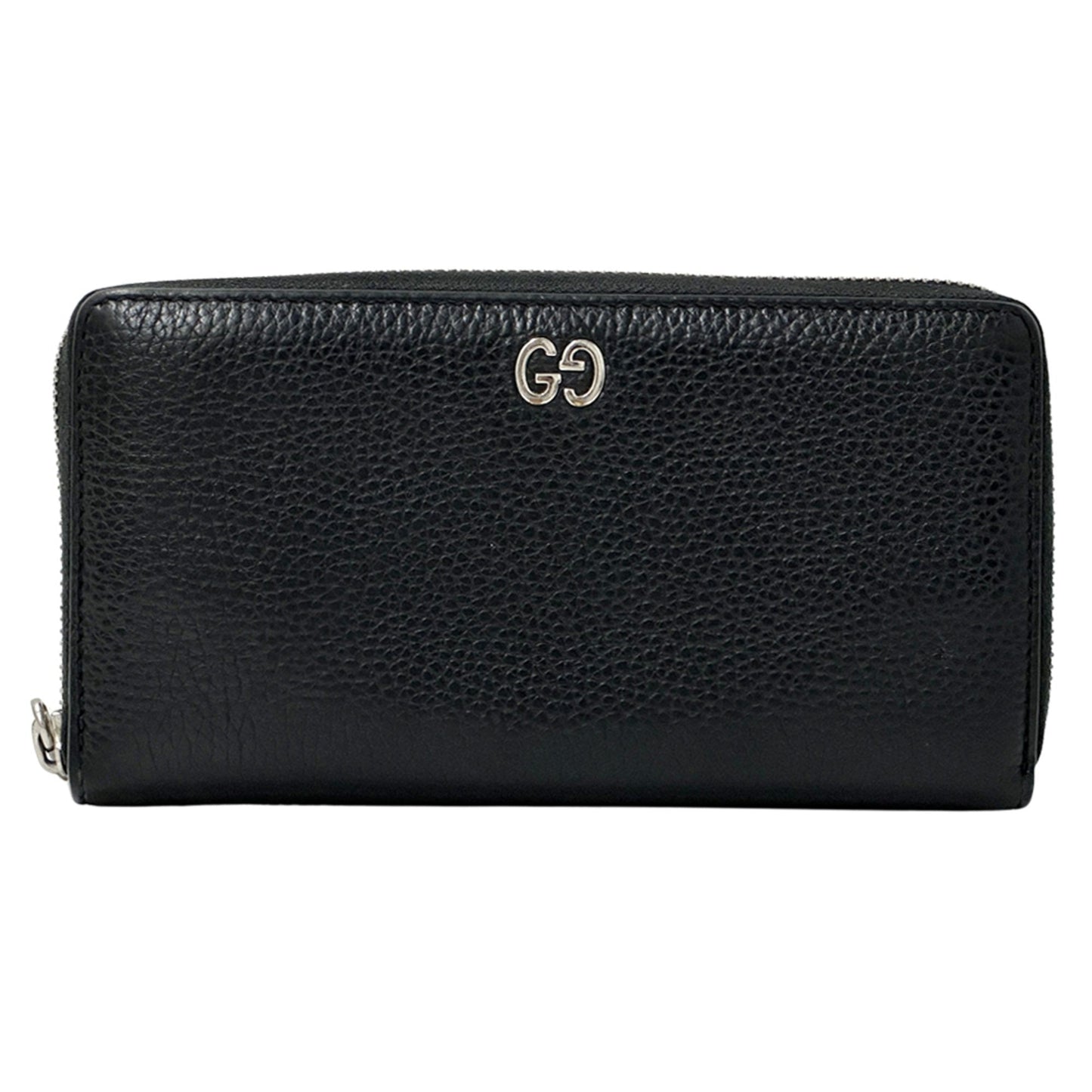 Gucci Black Leather Long Wallet (Bi-Fold) ( )