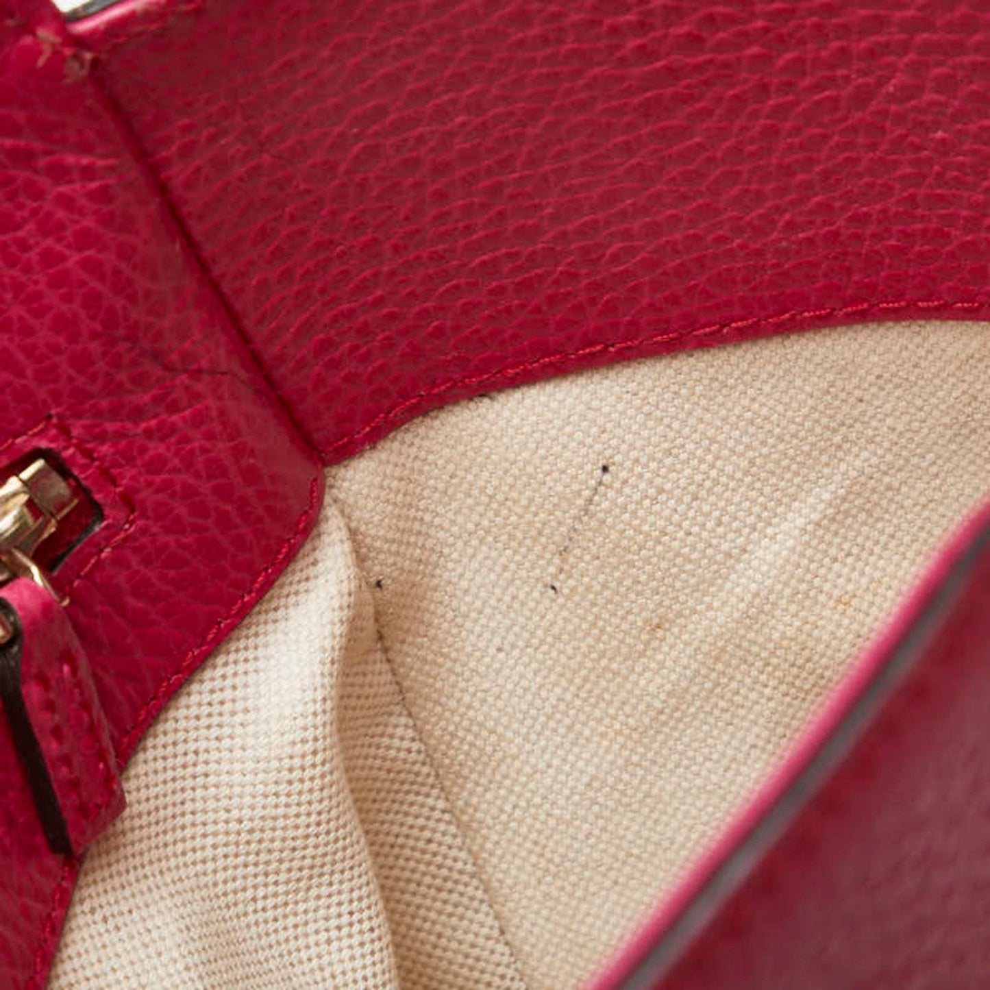 Gucci Pink Leather Tote Bag ( )