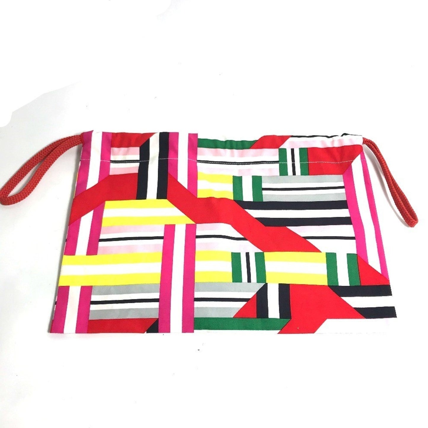 Hermes Multi-Color Silk Pouch ( )