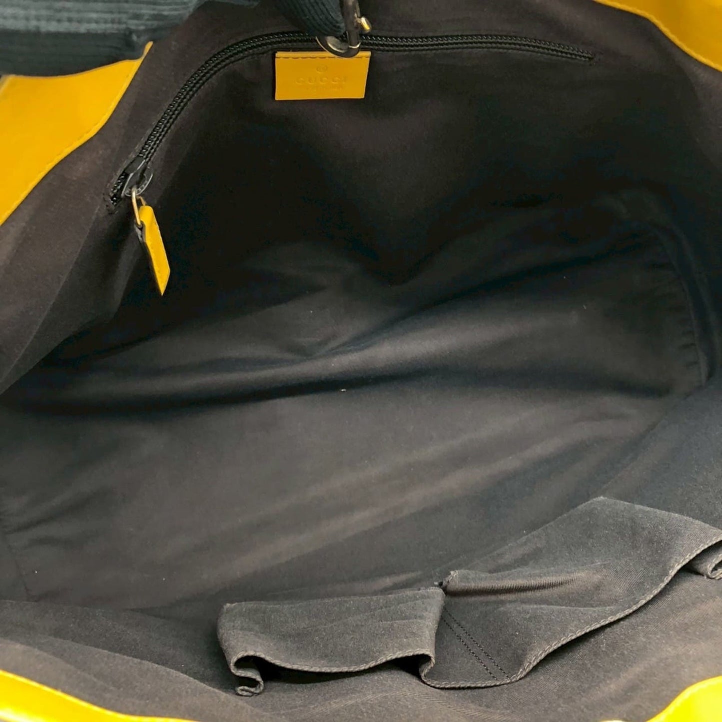 Gucci Diamante Yellow Leather Shoulder Bag Tote Bag ( )