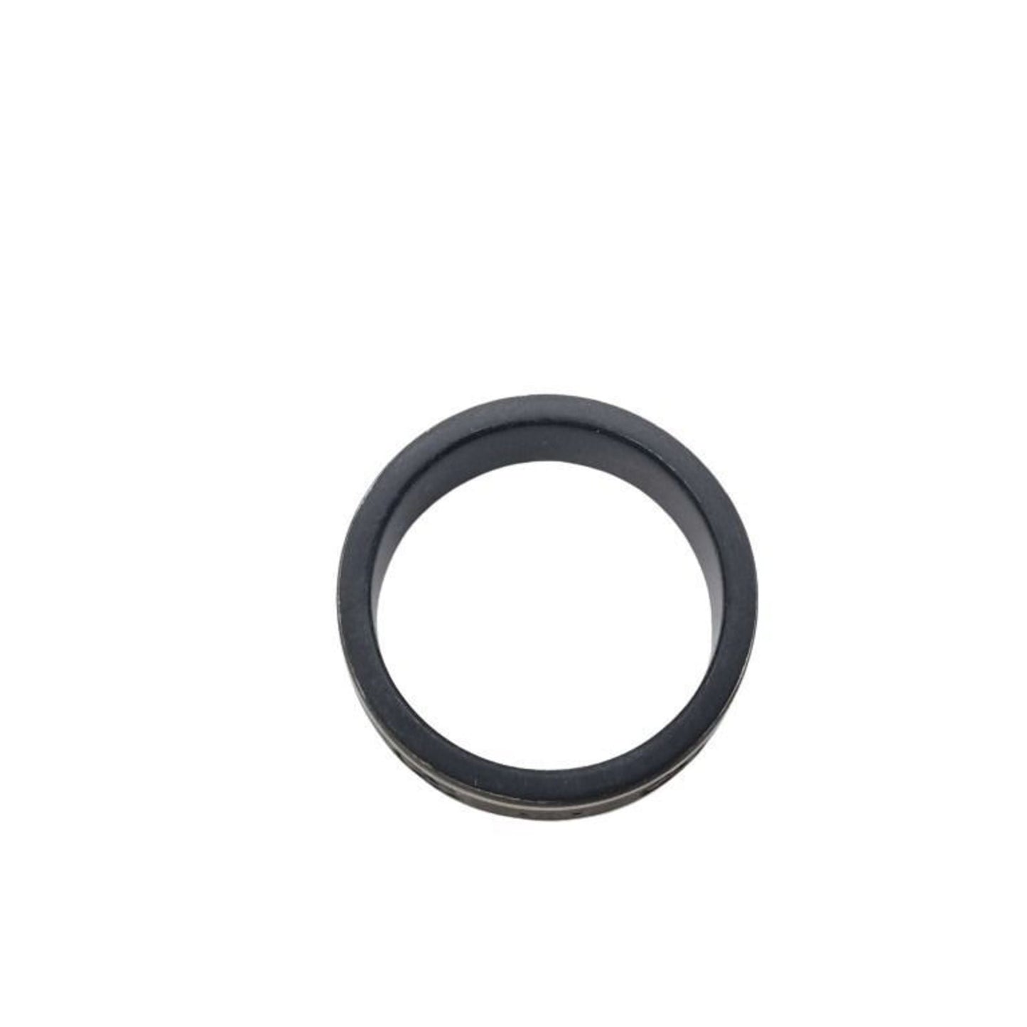Gucci Icon Gold Black Ceramic Band Ring ( )