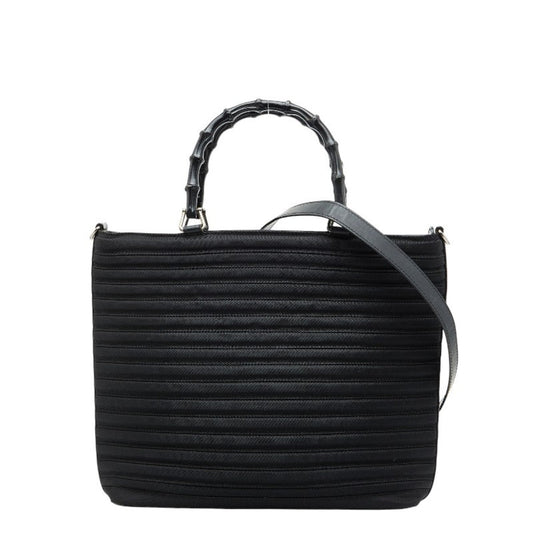 Gucci Black Nylon Shoulder Bag ( )