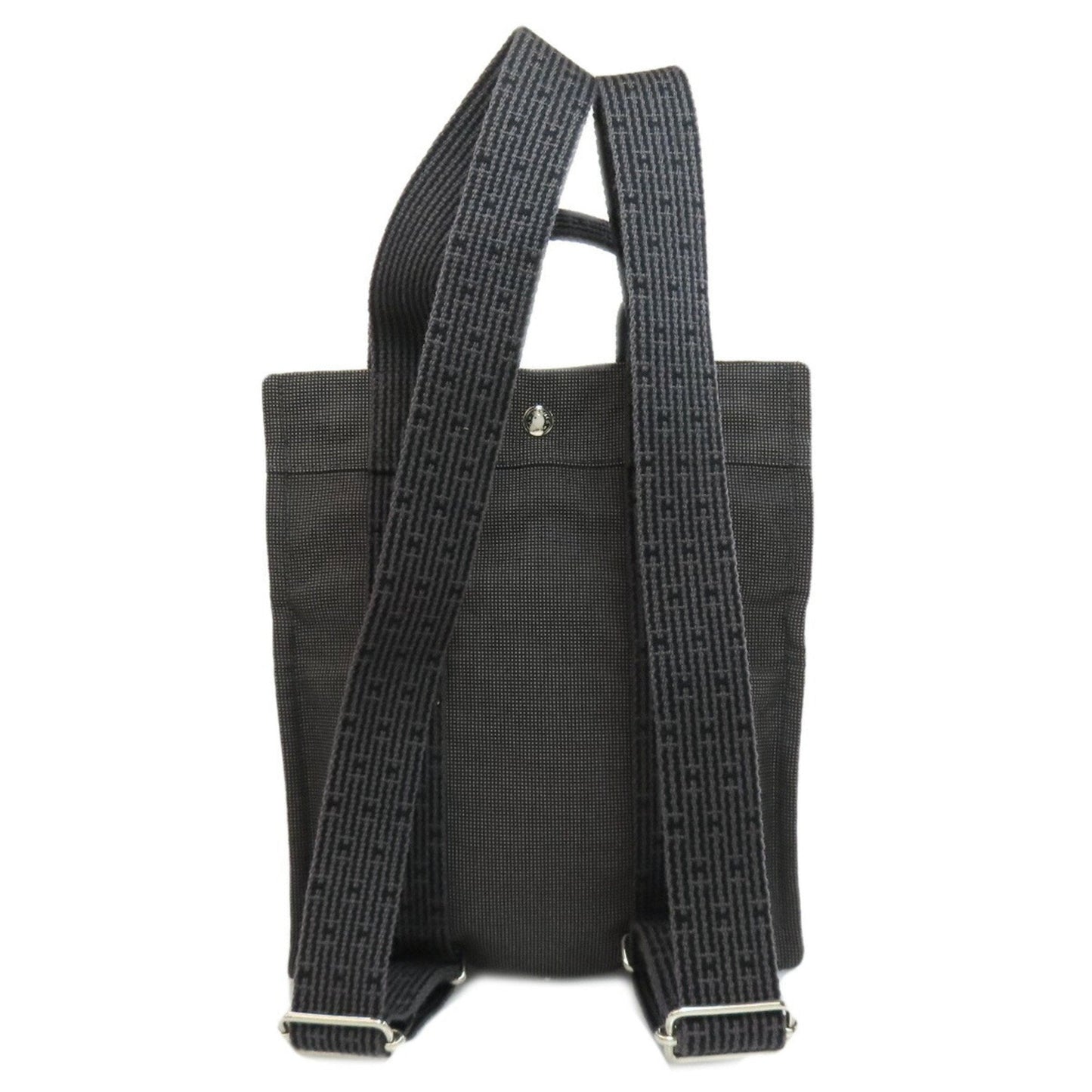 Hermes Her Line Gray Canvas Handbag ( )