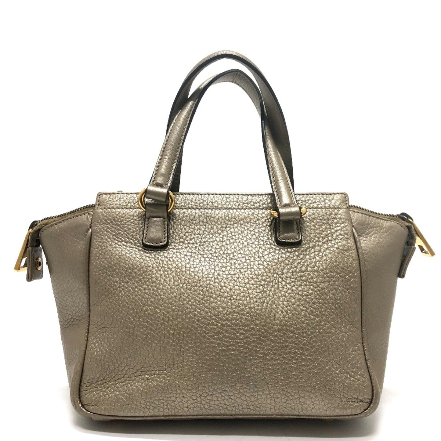 Gucci Gold Leather Handbag ( )