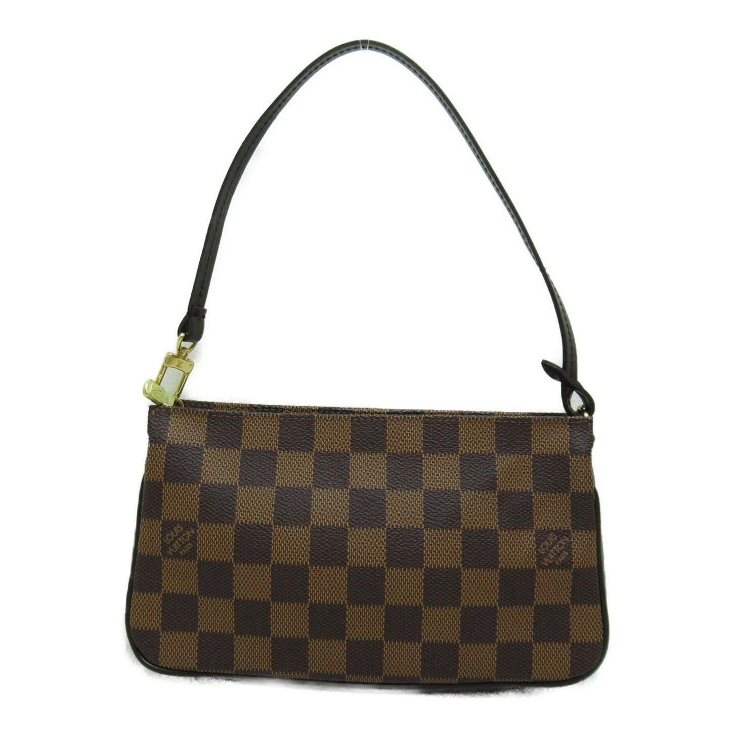 LOUIS VUITTON Accessory pouch Brown Ebene Damier PVC coated canvas N51983
