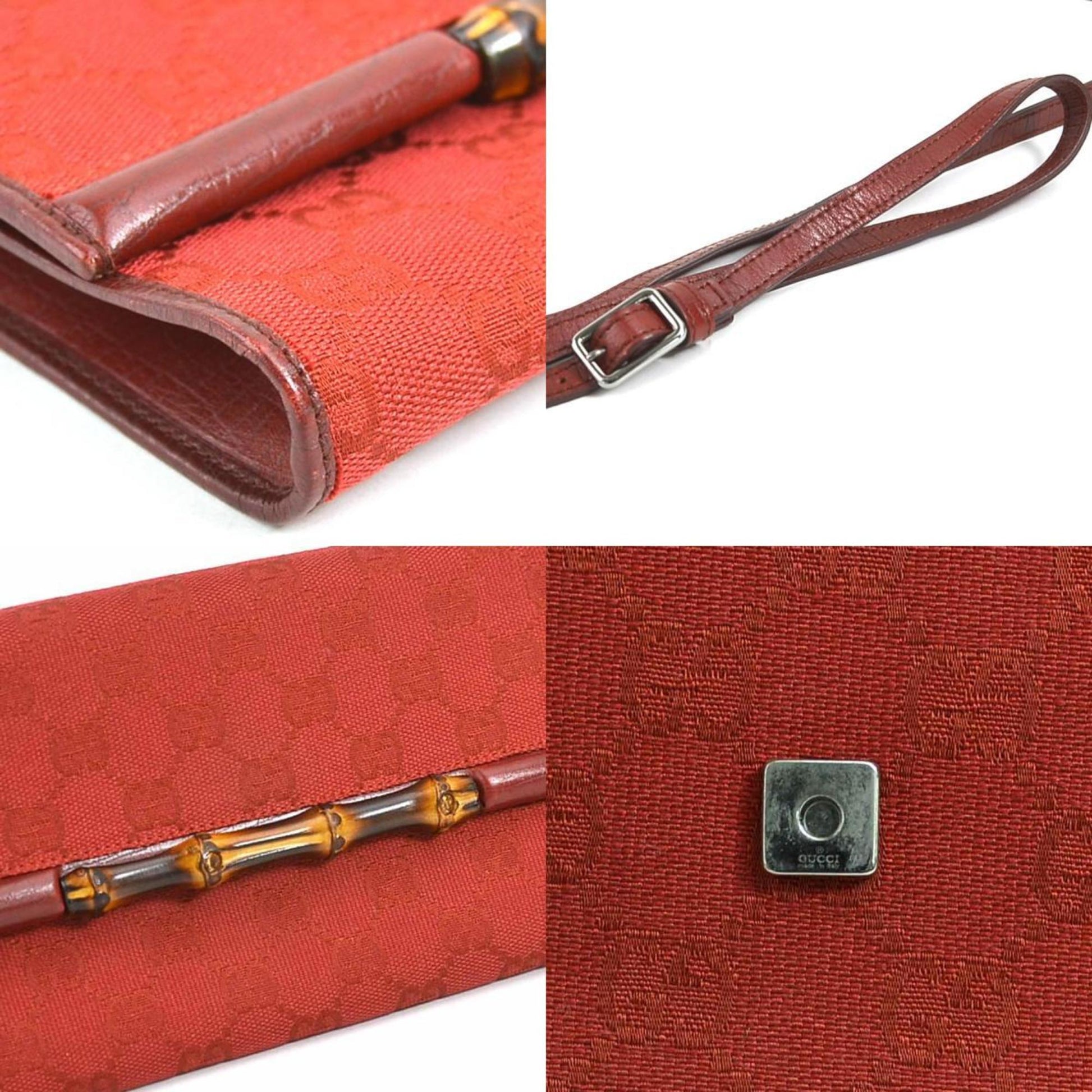 Gucci Canvas Shoulder Bag