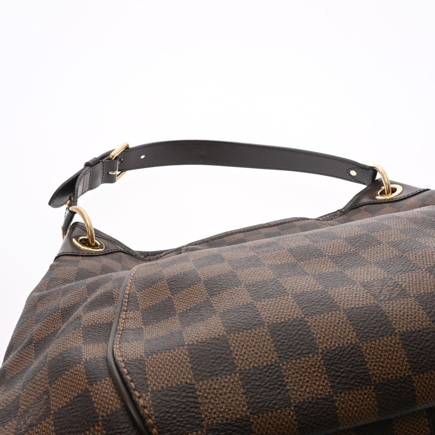 LOUIS VUITTON Damier Galliera PM SP Order Brown N48212 Women's Canvas Shoulder Bag