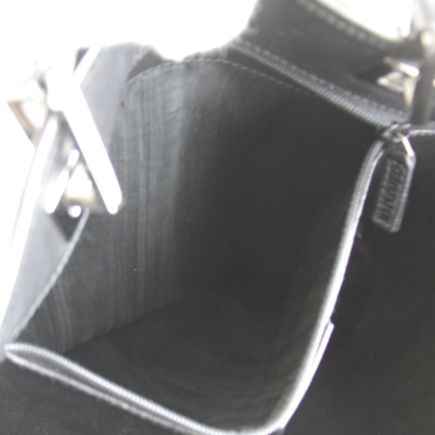 Gucci Black Satin Tote Bag ( )