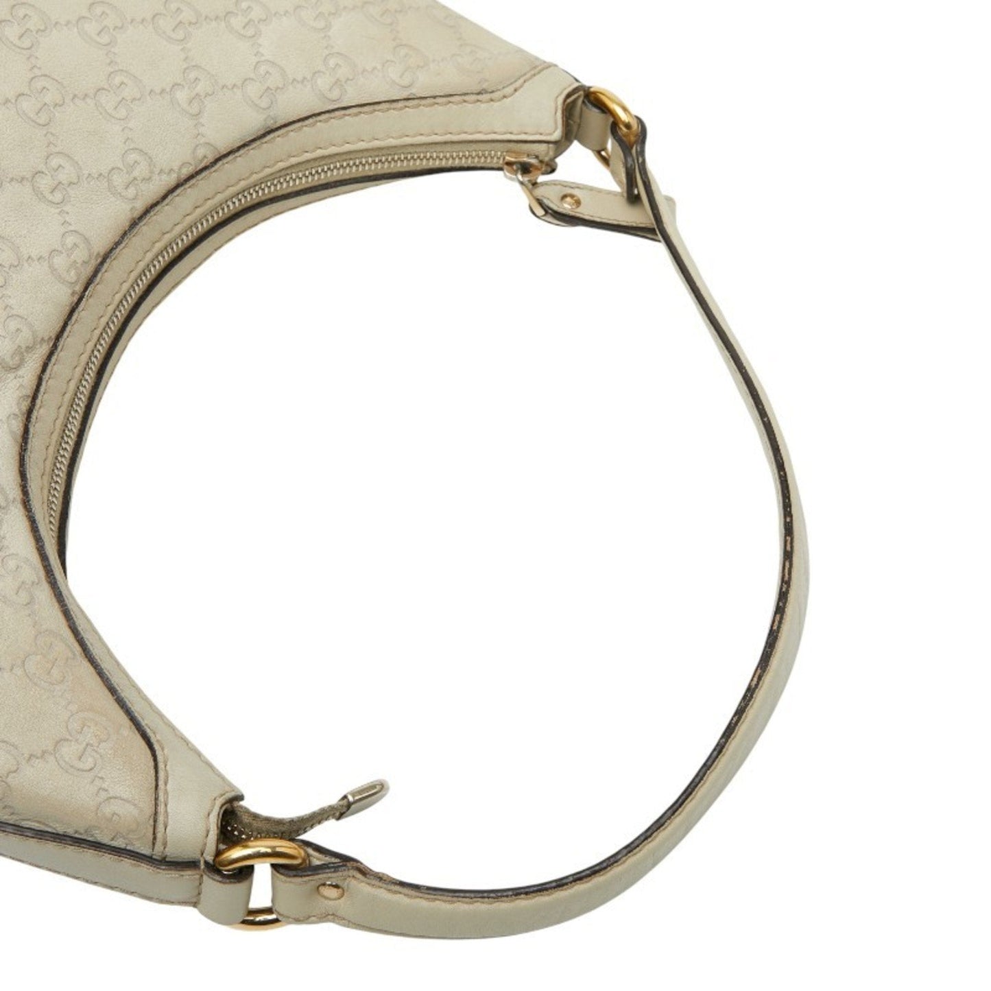 Gucci Guccissima White Leather Tote Bag ( )