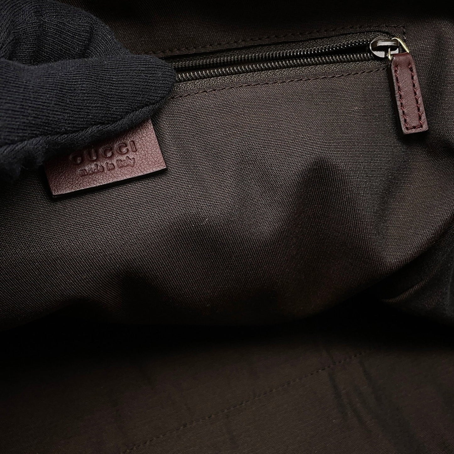 Gucci Sukey Bordeaux Leather Shoulder Bag Tote Bag ( )