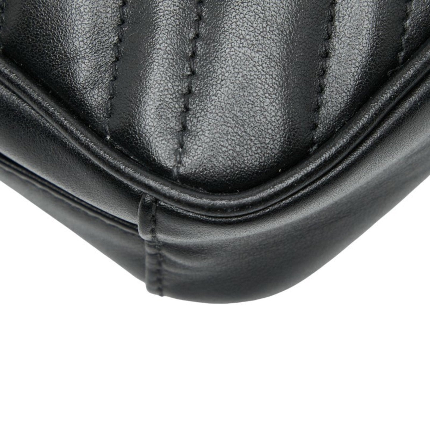 Gucci Gg Marmont Black Leather Shoulder Bag ( )