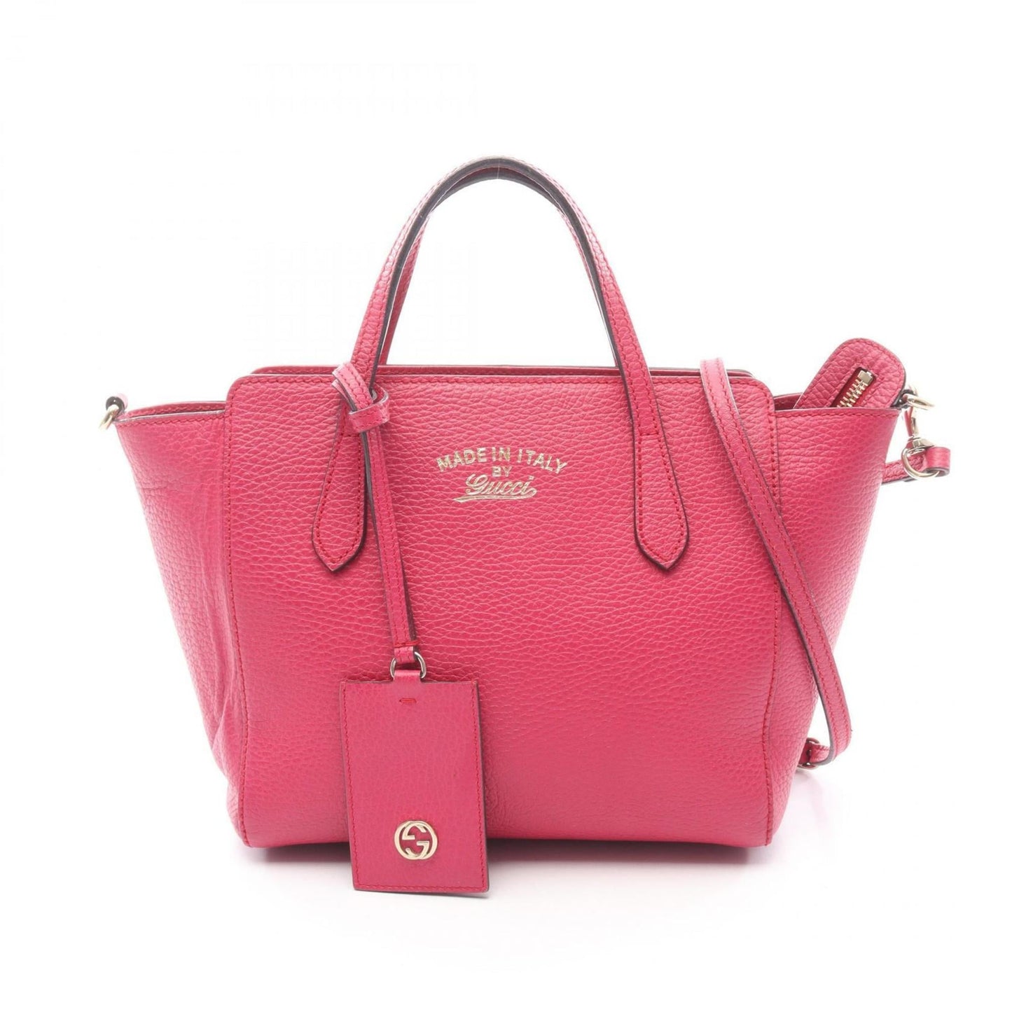 Gucci Pink Leather Handbag ( )