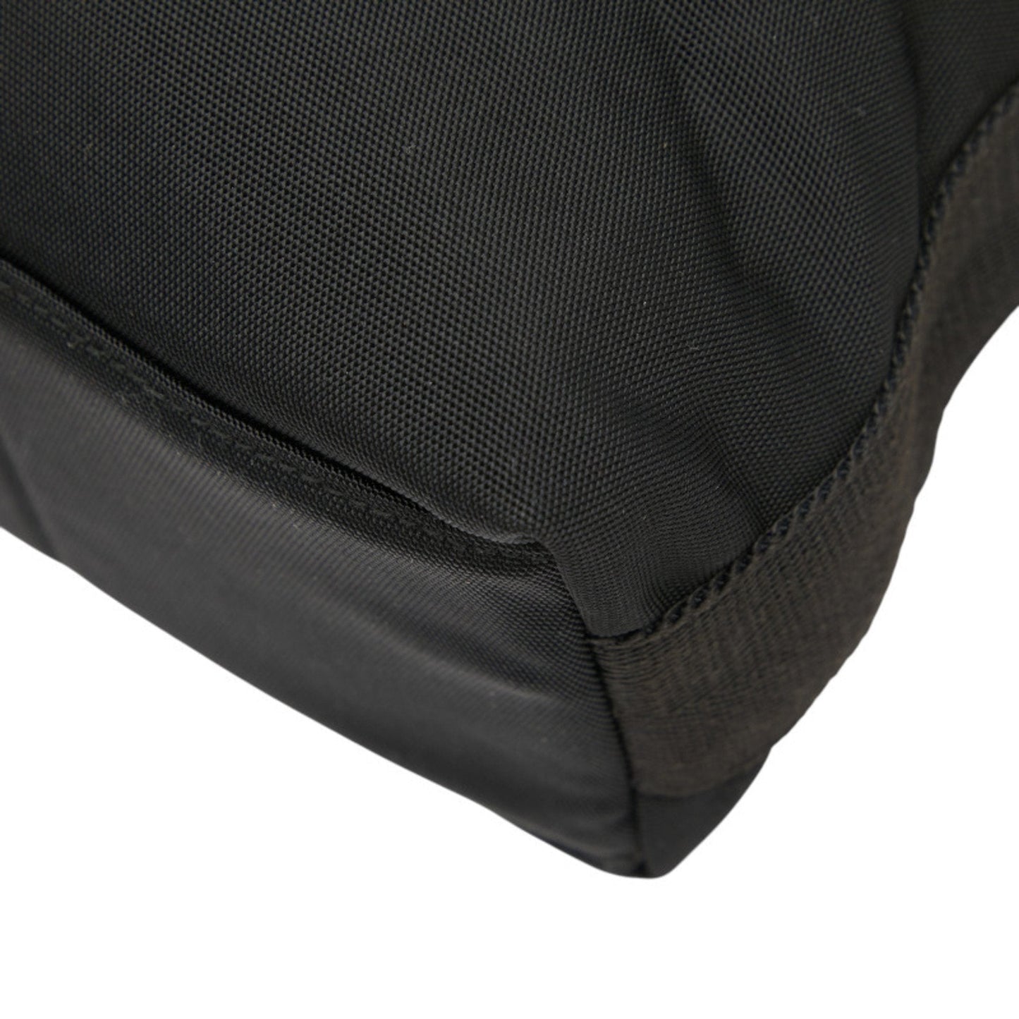 Gucci Black Nylon Leather Messenger Bag Shoulder Bag ( )