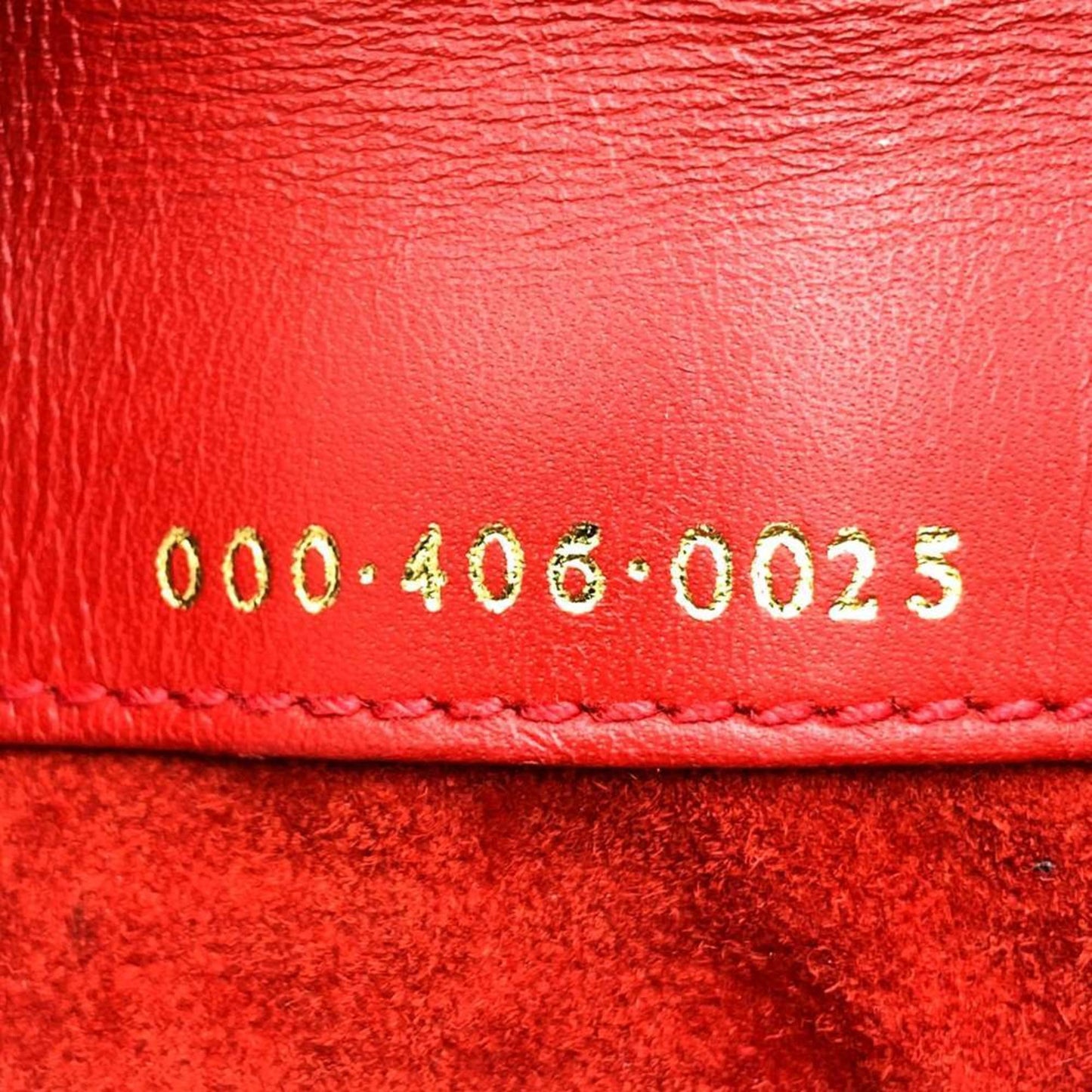 Gucci Red Color Leather Handbag ( )